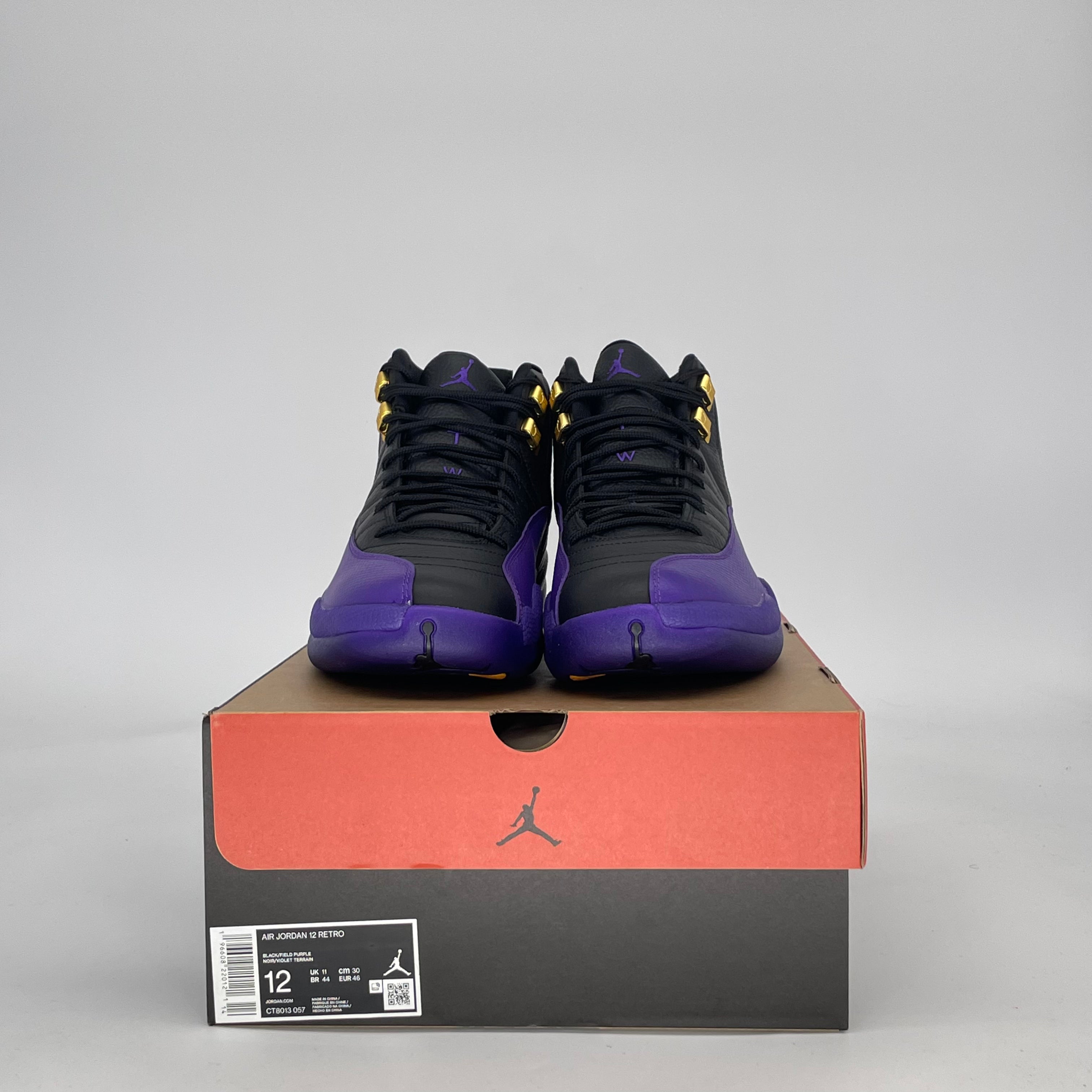 AIR JORDAN 12 FIELD PURPLE CT8013-057 SIZE 12/13.5W