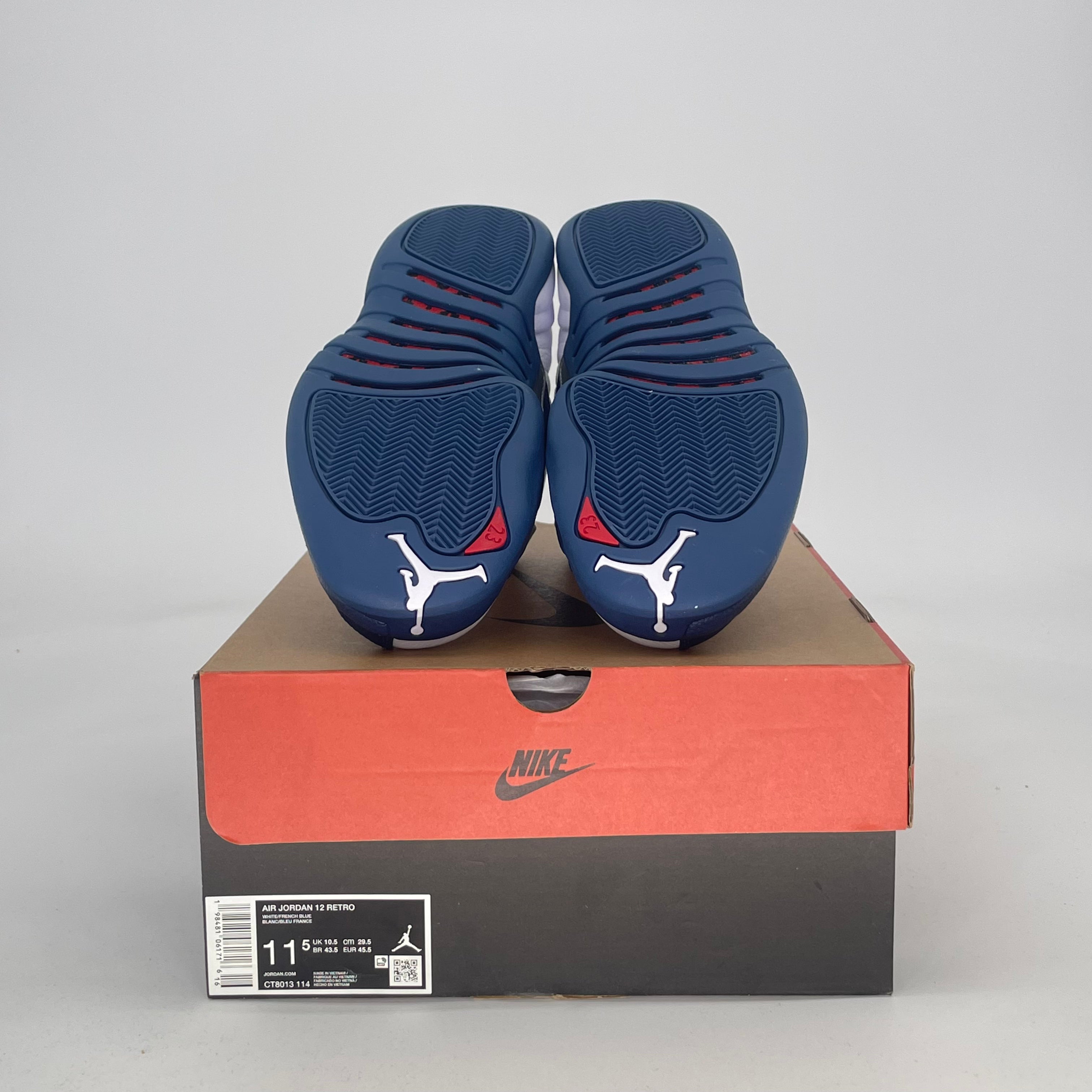 AIR JORDAN 12 FRENCH BLUE CT8013-114 SIZE 11.5/13W