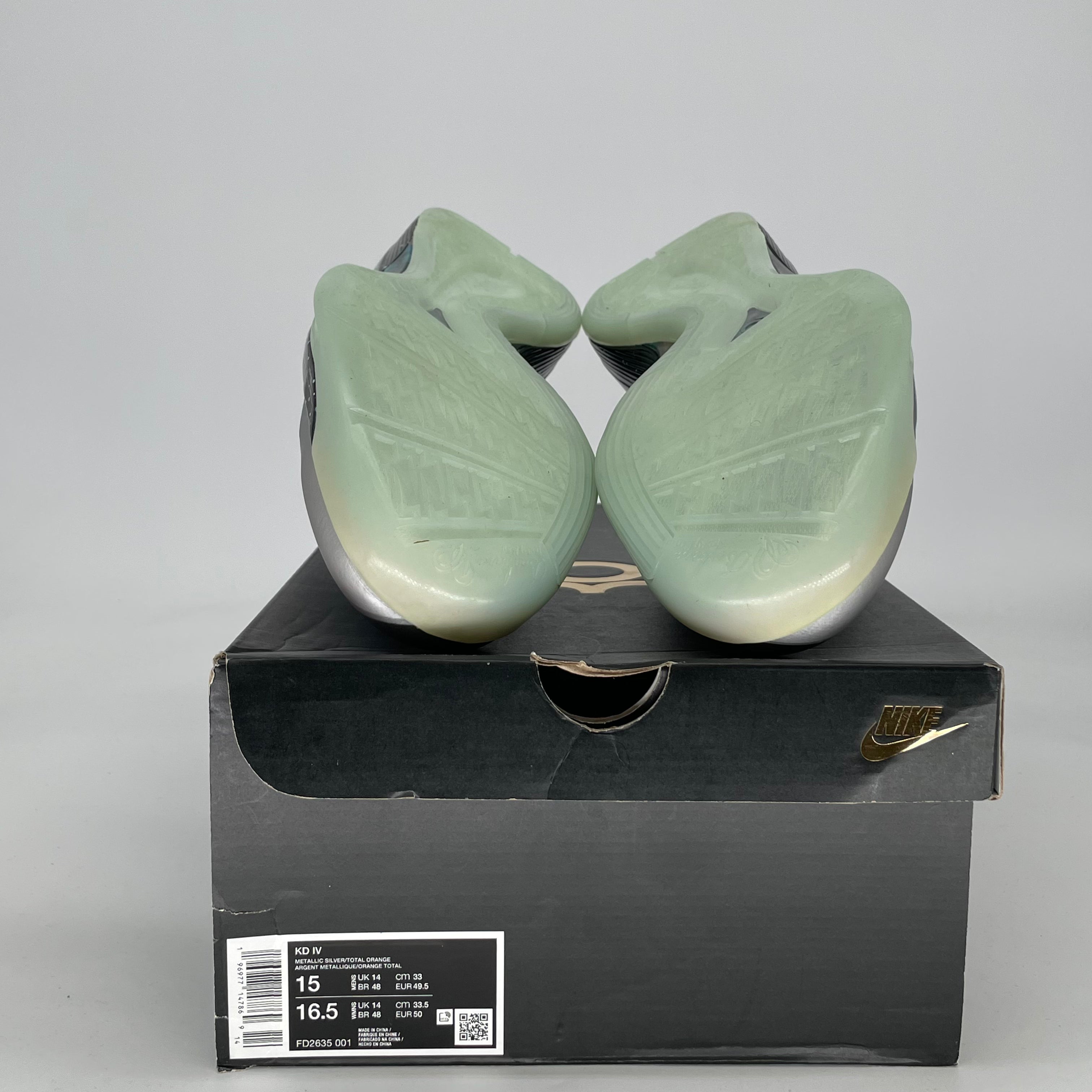 NIKE KD 4 GALAXY FD2635-001 SIZE 15/16.5W