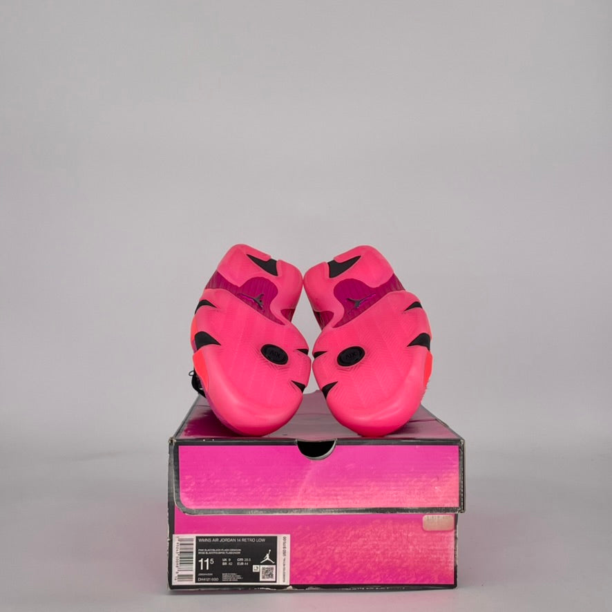 AIR JORDAN 14 LOW SHOCKING PINK DH4121-600 SIZE 10/11.5W