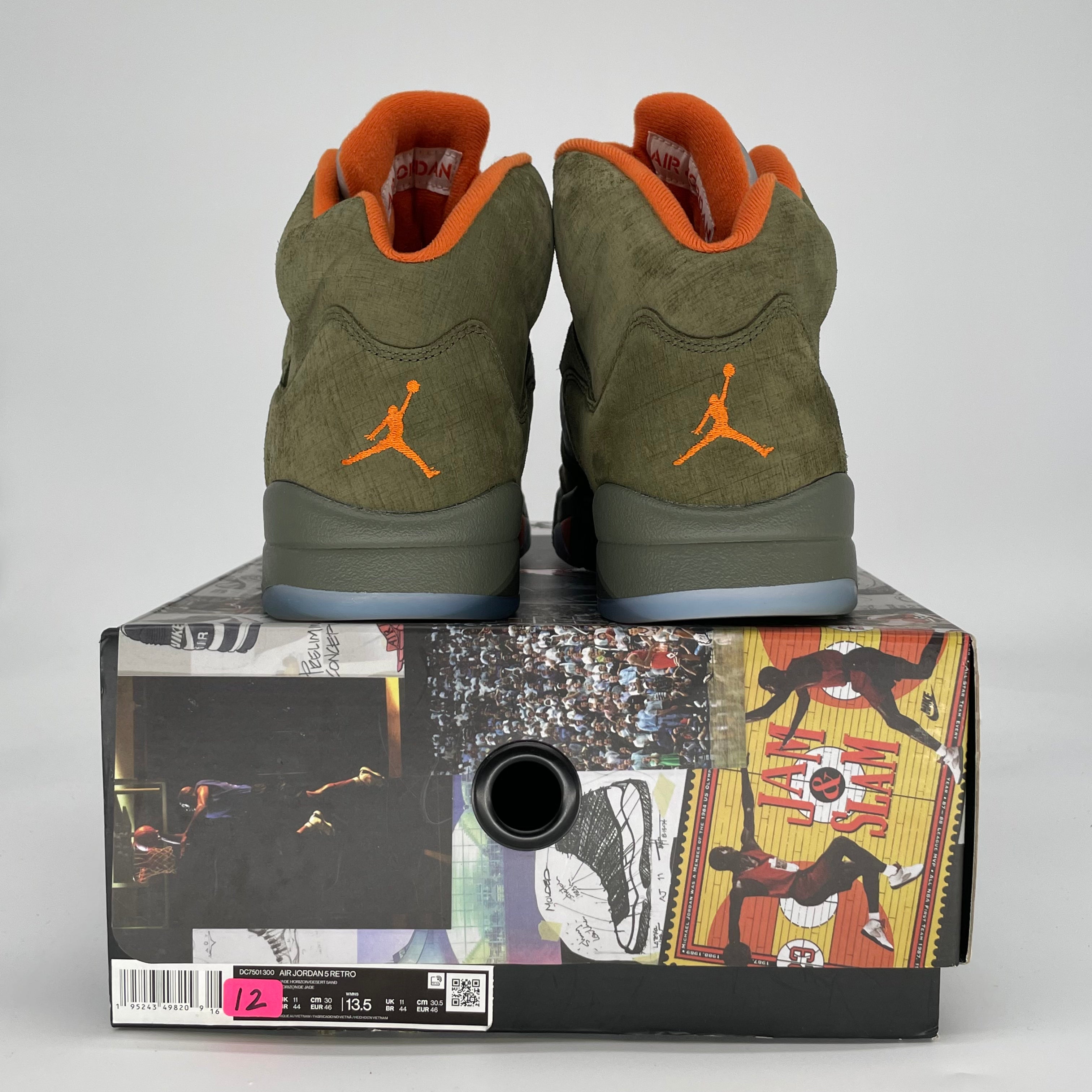 AIR JORDAN 5 OLIVE DD0587-308 SIZE 12/13.5W