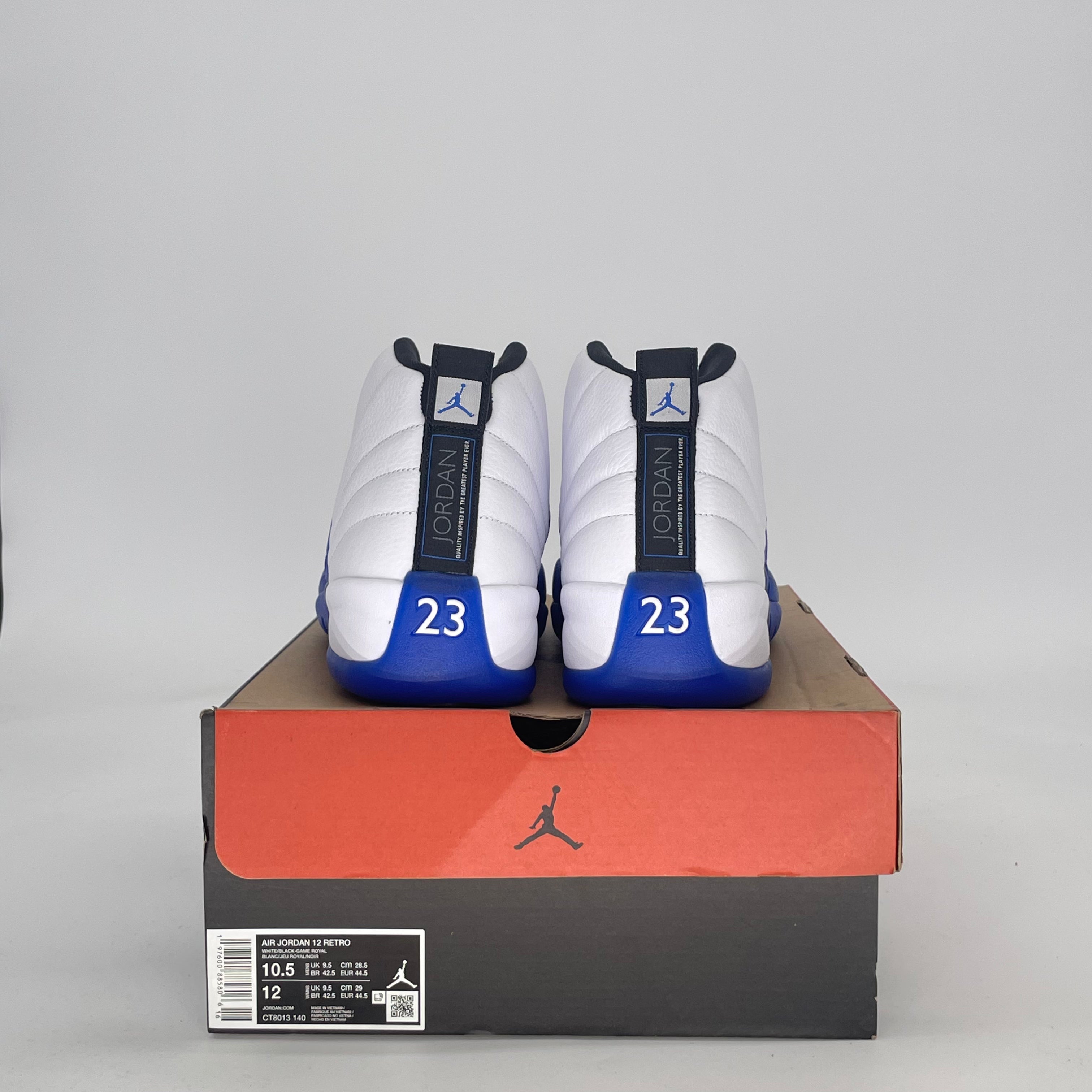 AIR JORDAN 12 BLUEBERRY CT8013-140 SIZE 10.5/12W