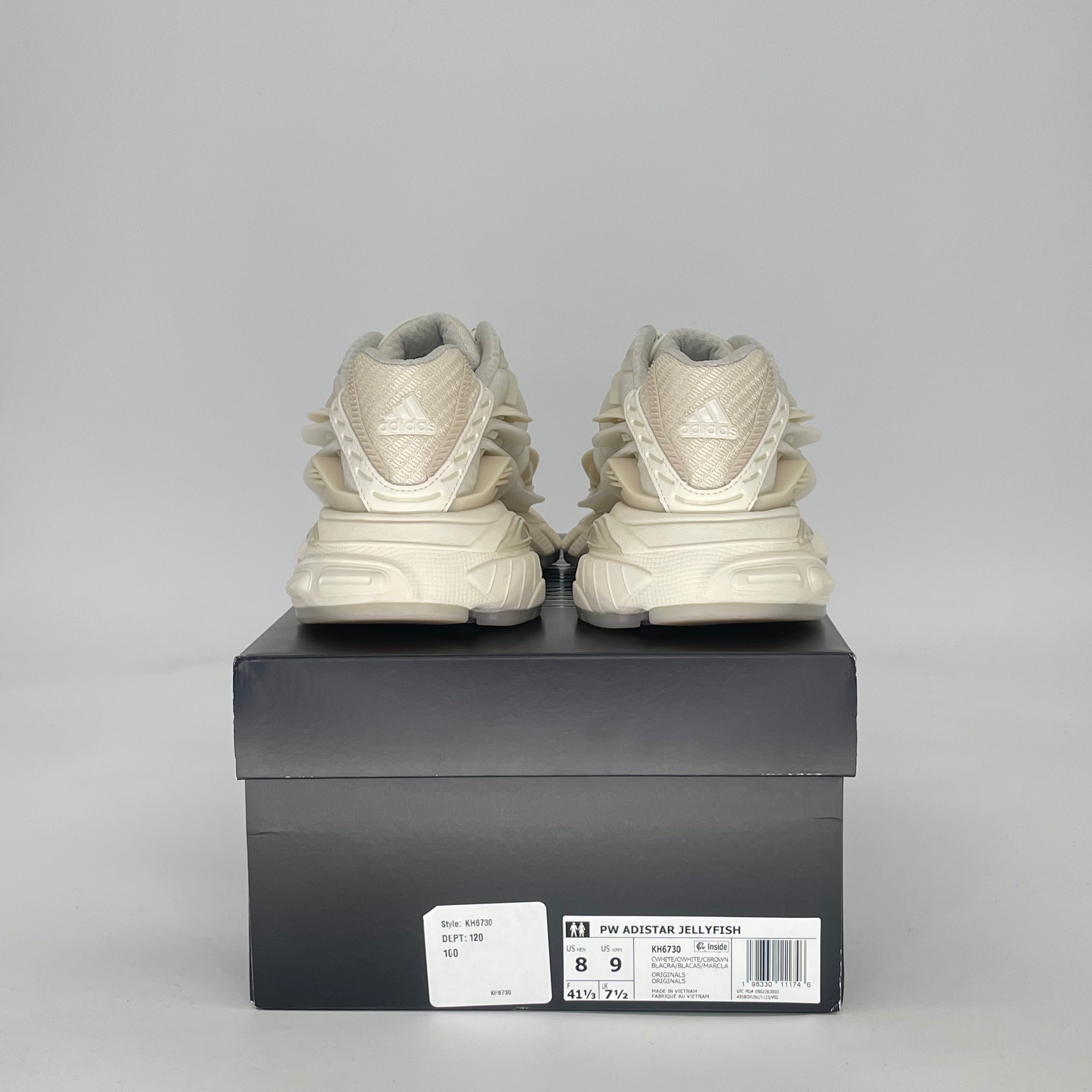 ADIDAS ADISTAR JELLYFISH PHARREL WILLIAMS WHITE KH6730 SIZE 8/9W