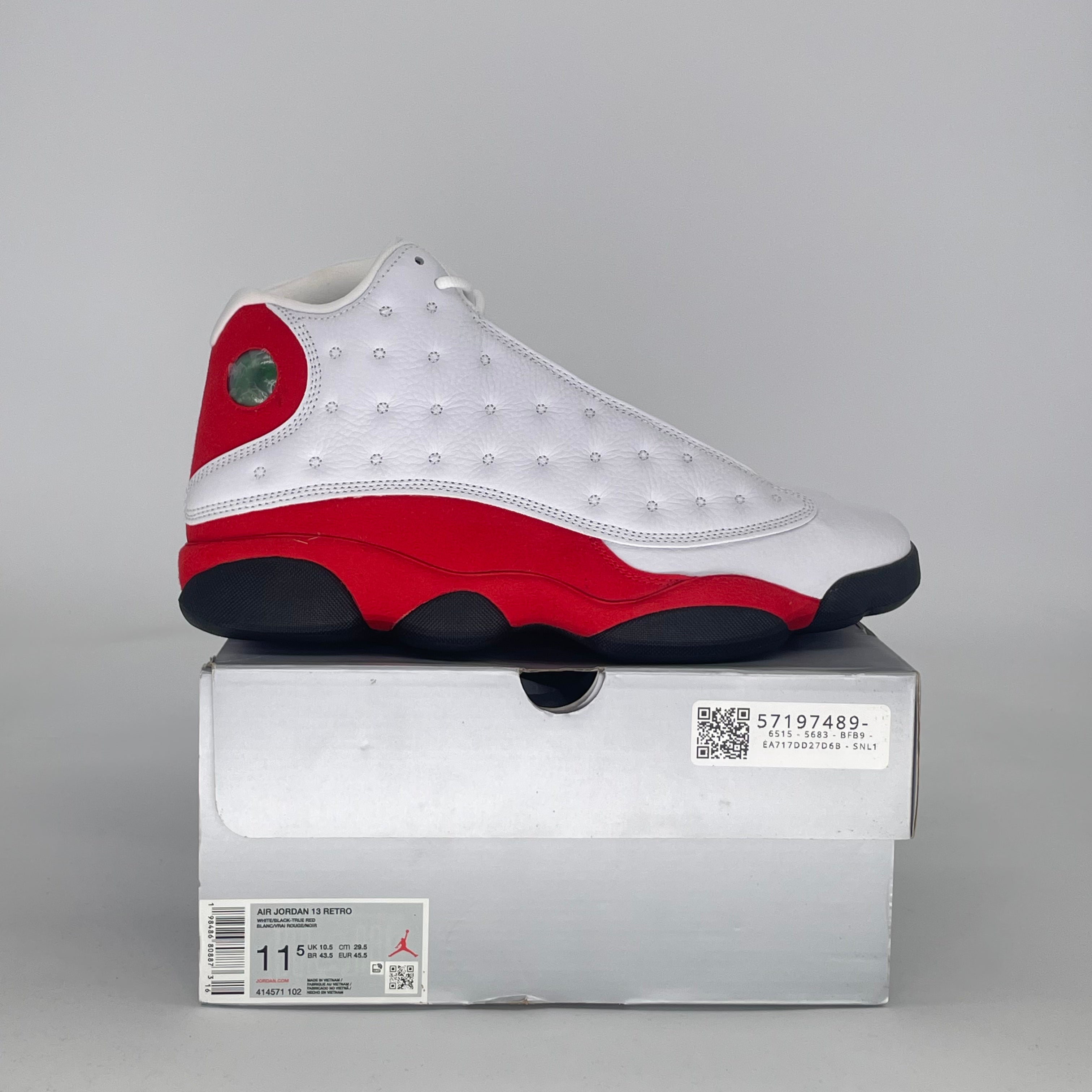 AIR JORDAN 13 OG CHICAGO 414571-102 SIZE 11.5/13W
