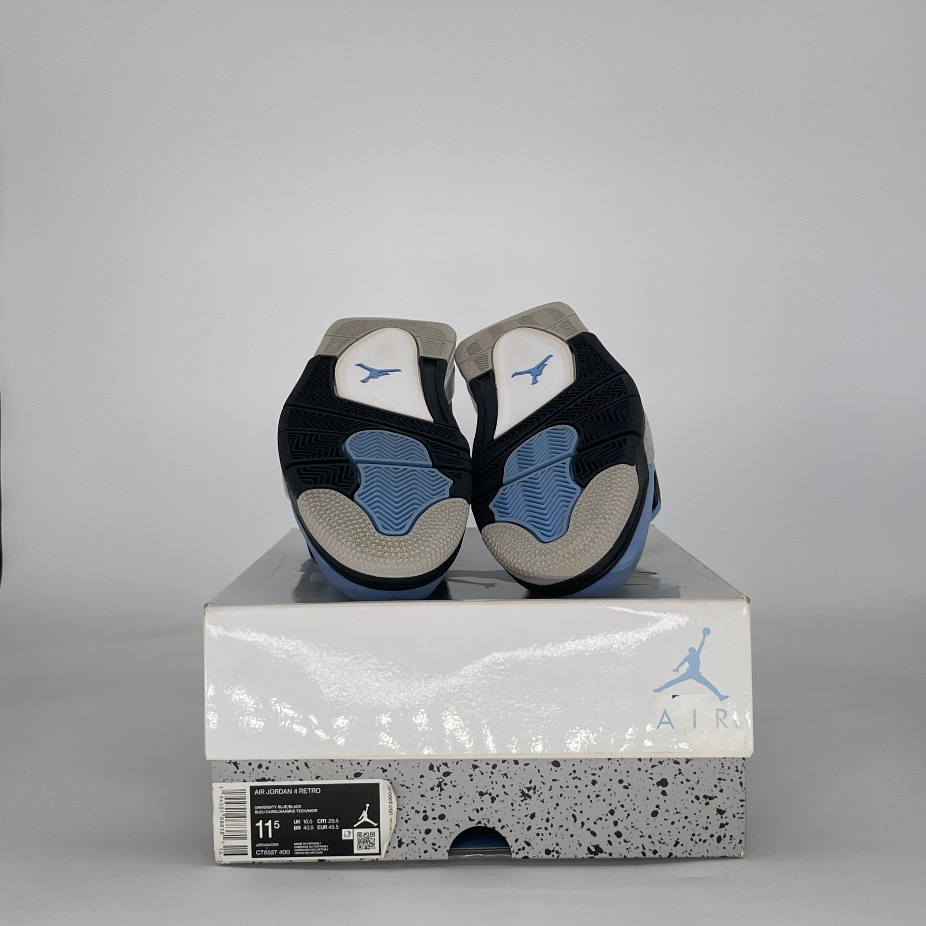 AIR JORDAN 4 UNIVERSITY BLUE CT8527-400 SIZE 11.5/13W