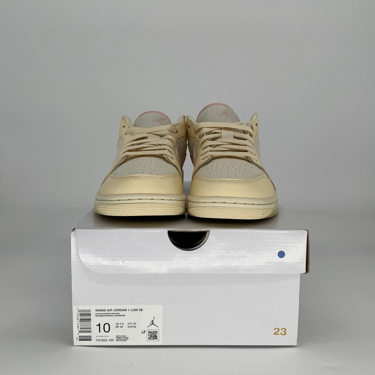Jordan 1 Low SE Seersucker (Women's)