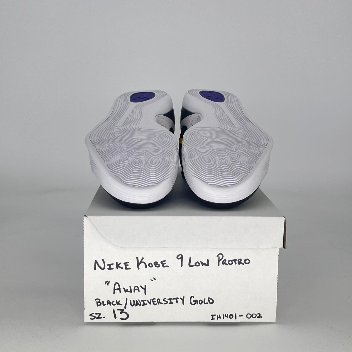 Nike Kobe 9 EM Low Protro TB Black University Gold