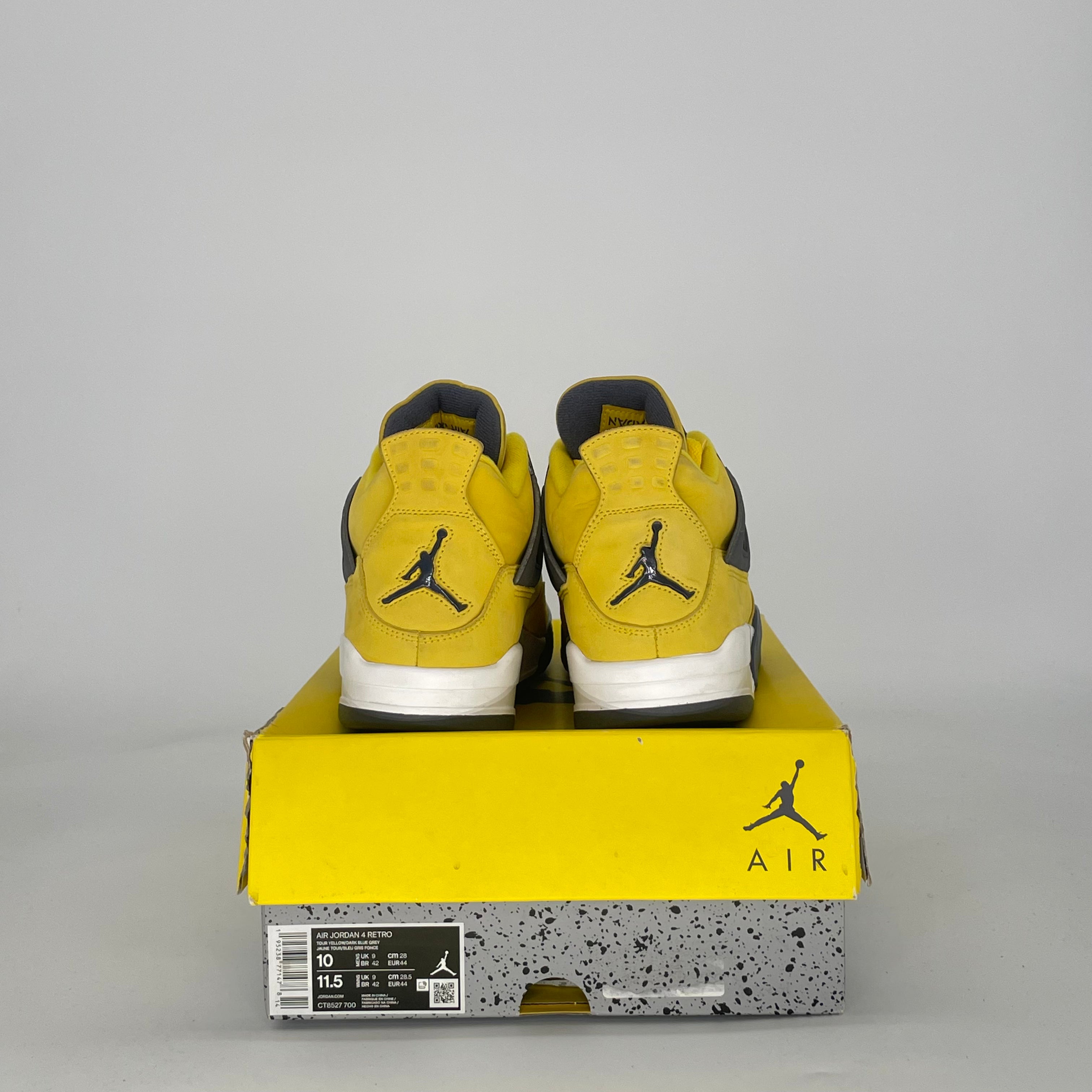 AIR JORDAN 4 LIGHTNING (2021) CT8527-700 SIZE 10/11.5W