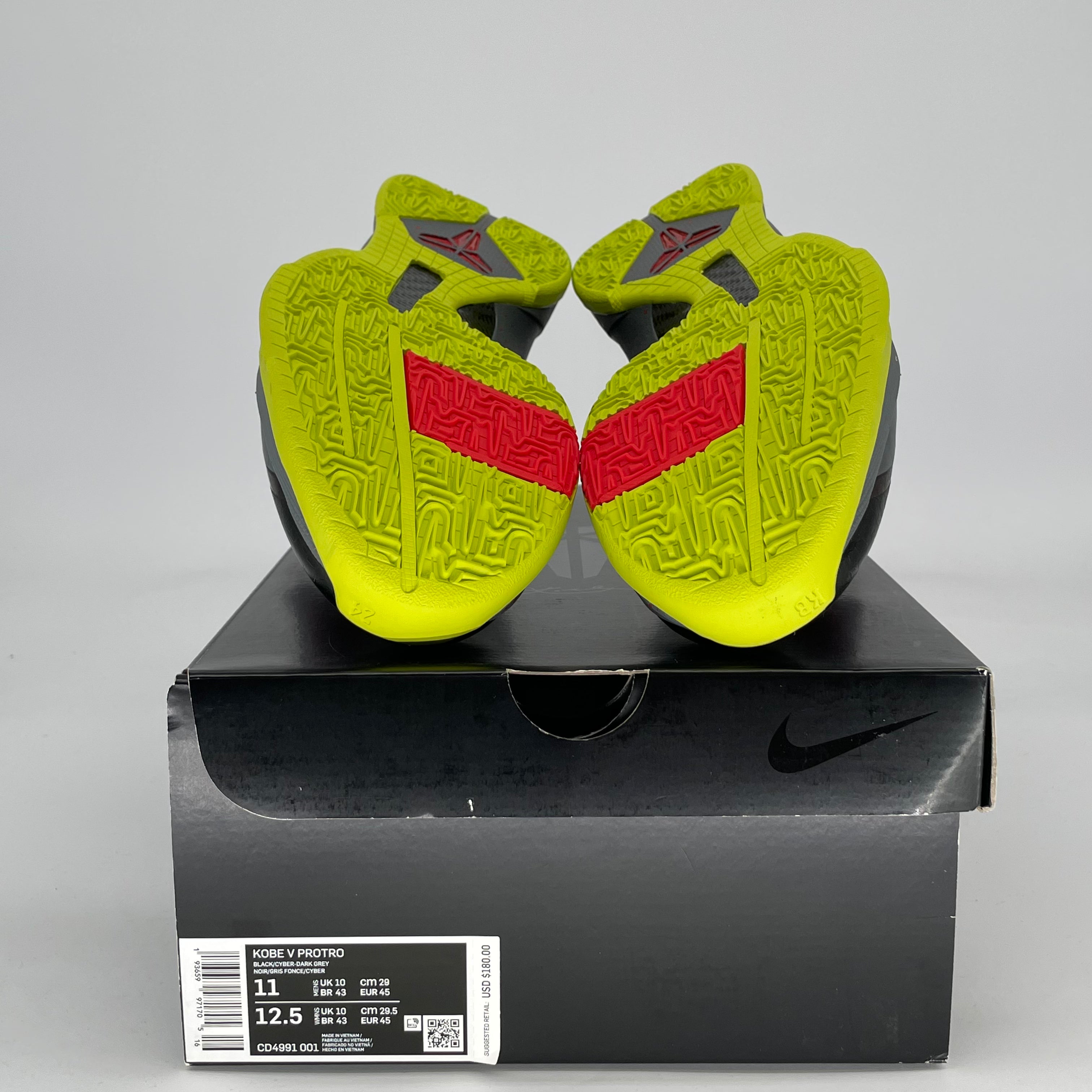 NIKE KOBE 5 PROTRO 2K GAMER EXCLUSIVE CD4991-001 SIZE 11/12.5W