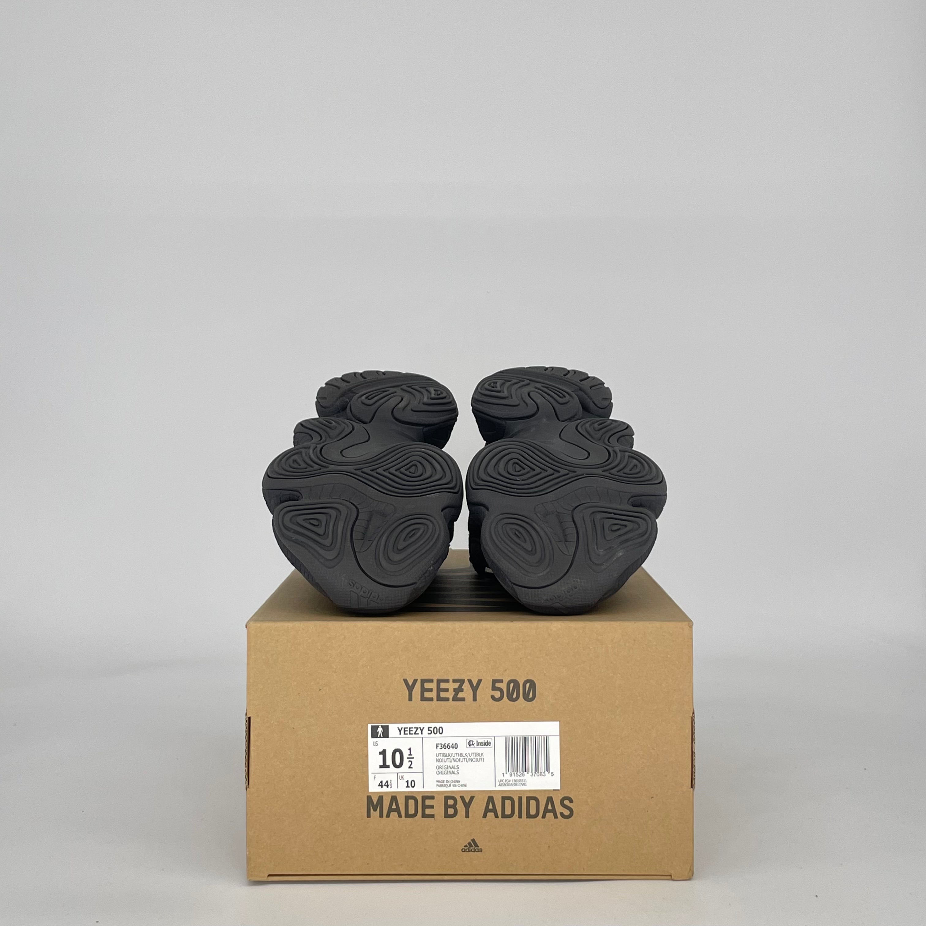 ADIDAS YEEZY 500 UTILITY BLACK F36640 SIZE 10.5/12W