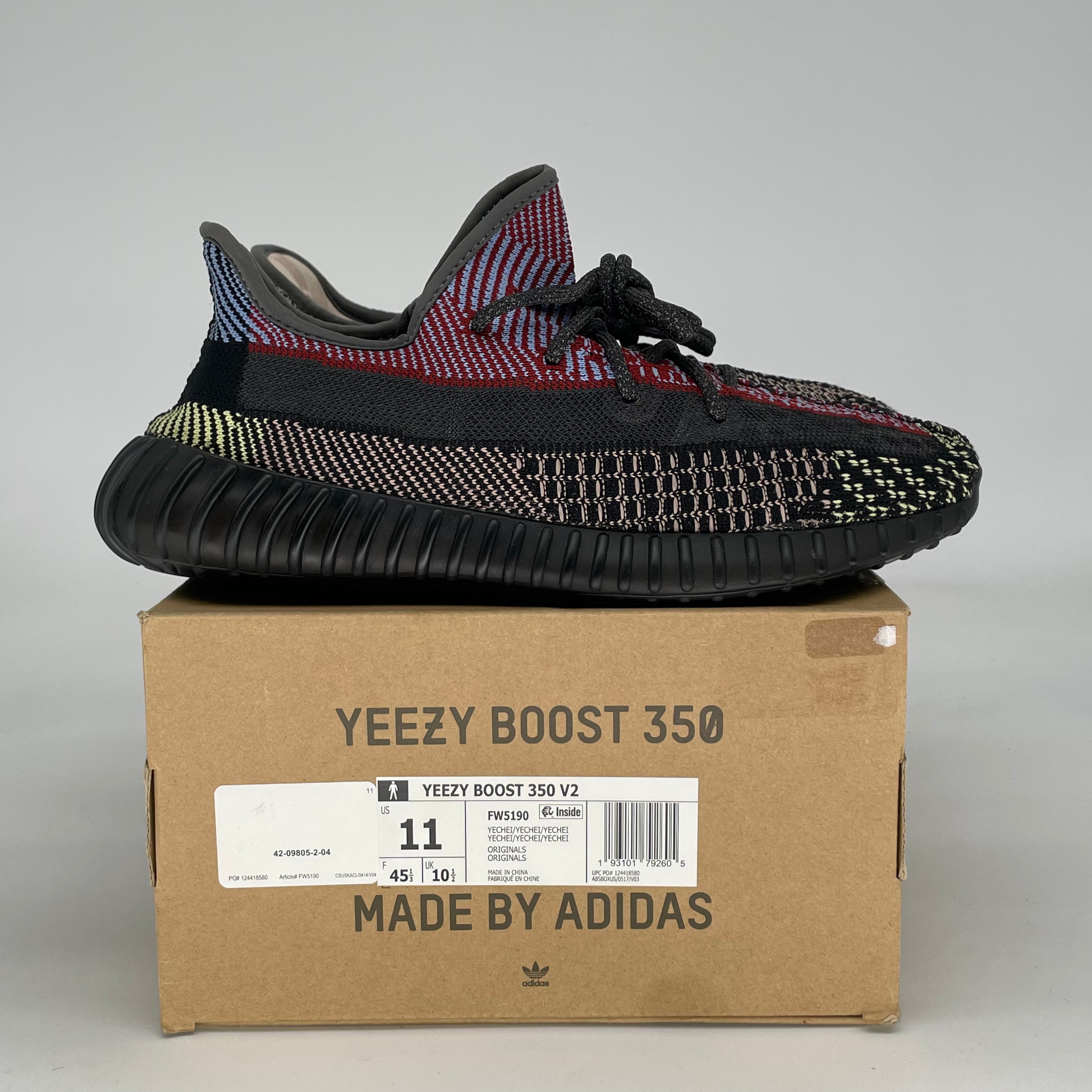 ADIDAS YEEZY 350 V2 YECHEIL FW5190 FW5190 SIZE 11/12.5W