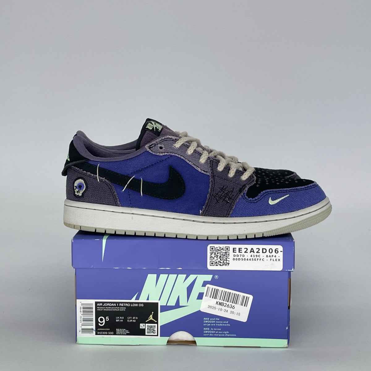Jordan 1 Retro Low OG Zion Williamson Voodoo Alternate