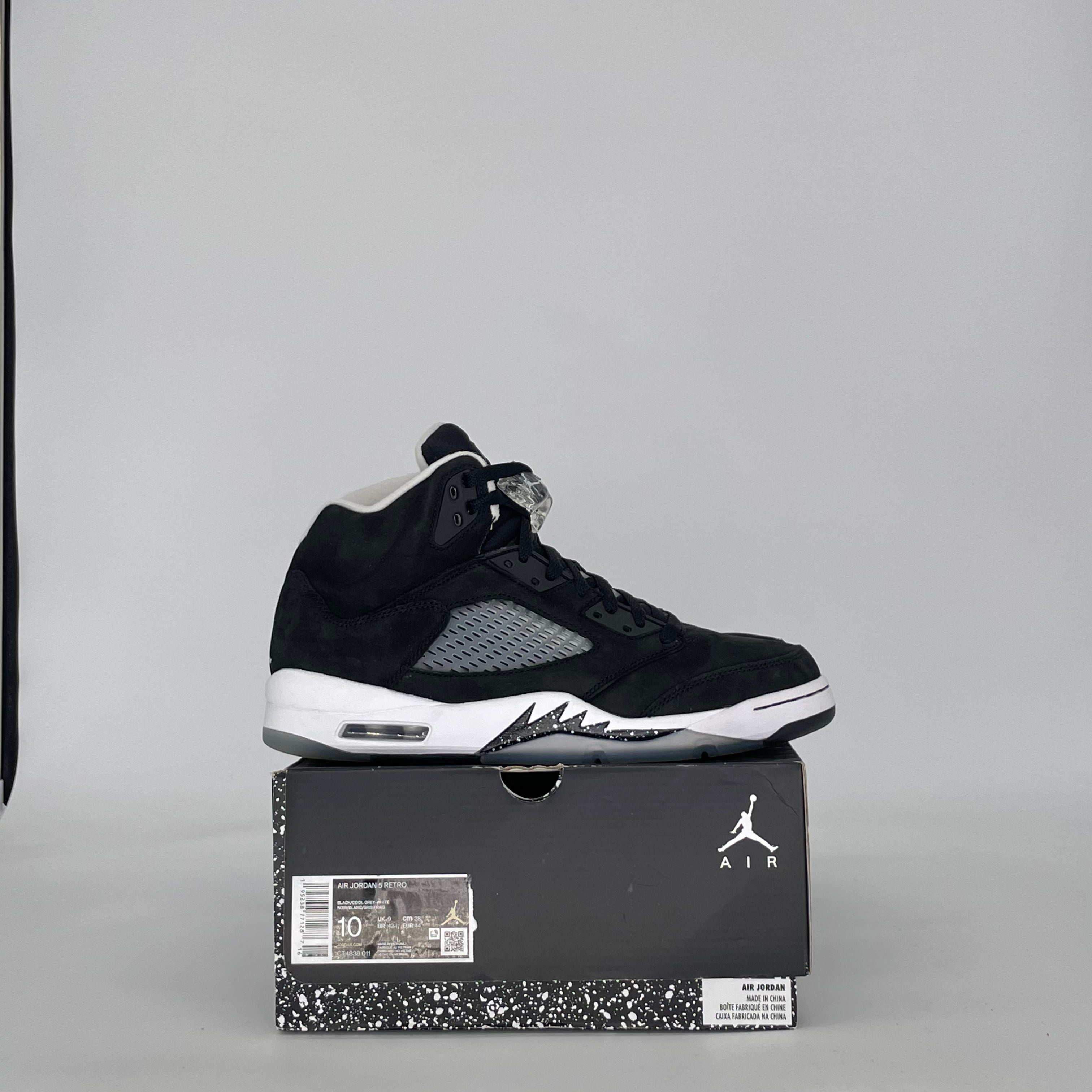 AIR JORDAN 5 MOONLIGHT (2021) CT4838-011 SIZE 10/11.5W