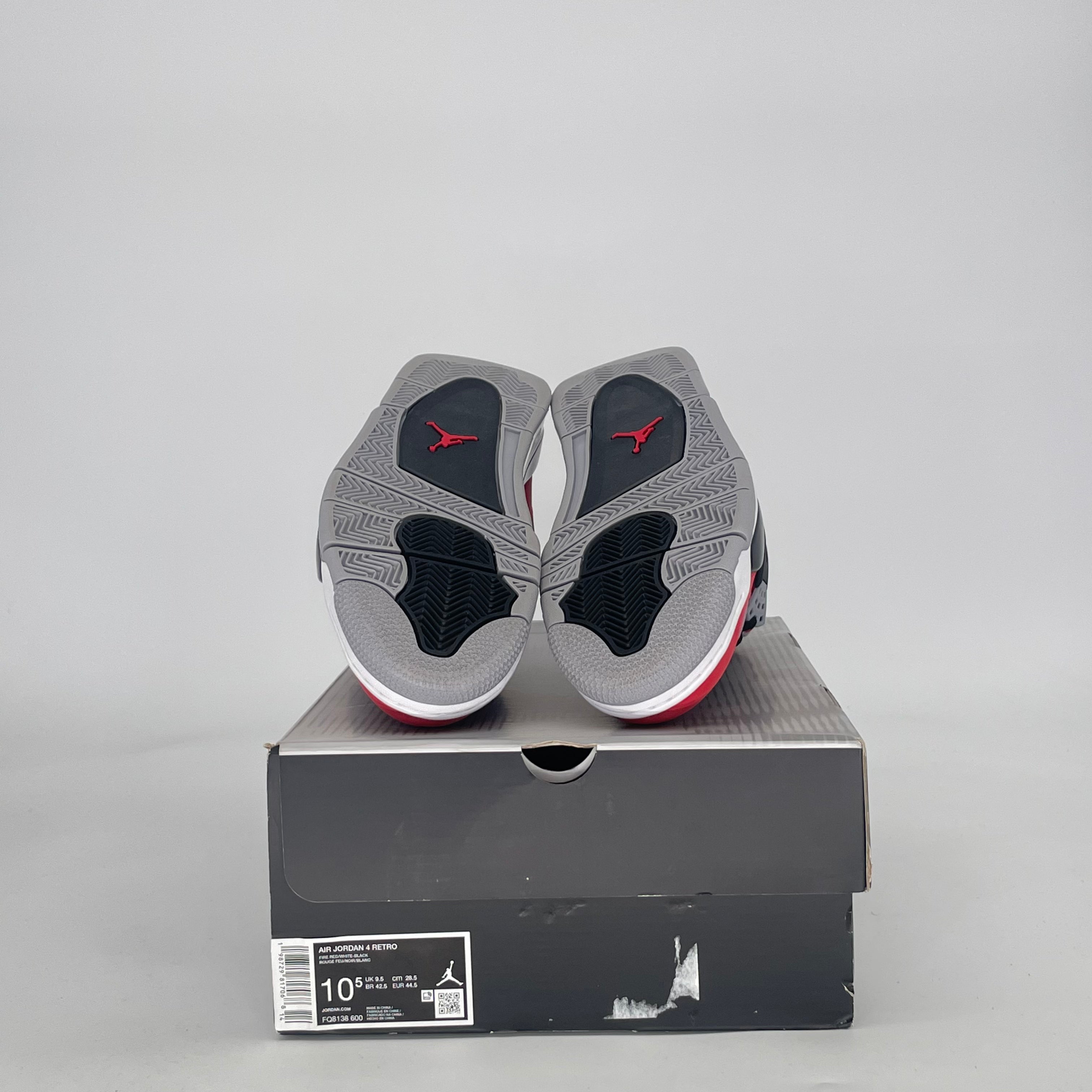 AIR JORDAN 4 TORO BRAVO FQ8138-600 SIZE 10.5/12W
