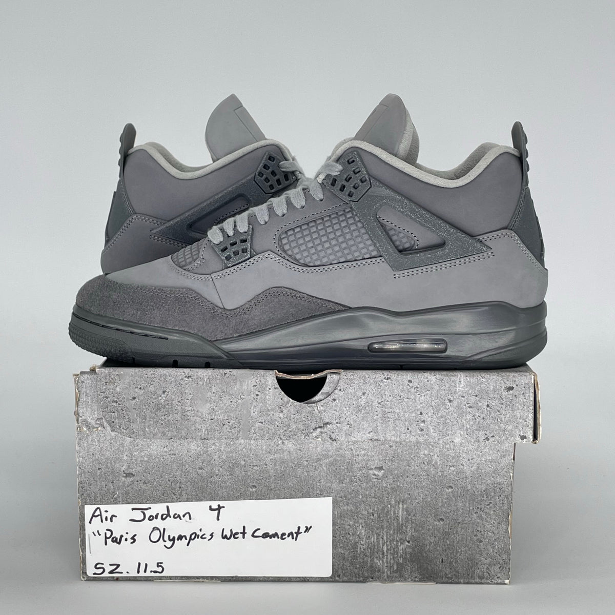 Jordan 4 Retro SE Paris Olympics Wet Cement