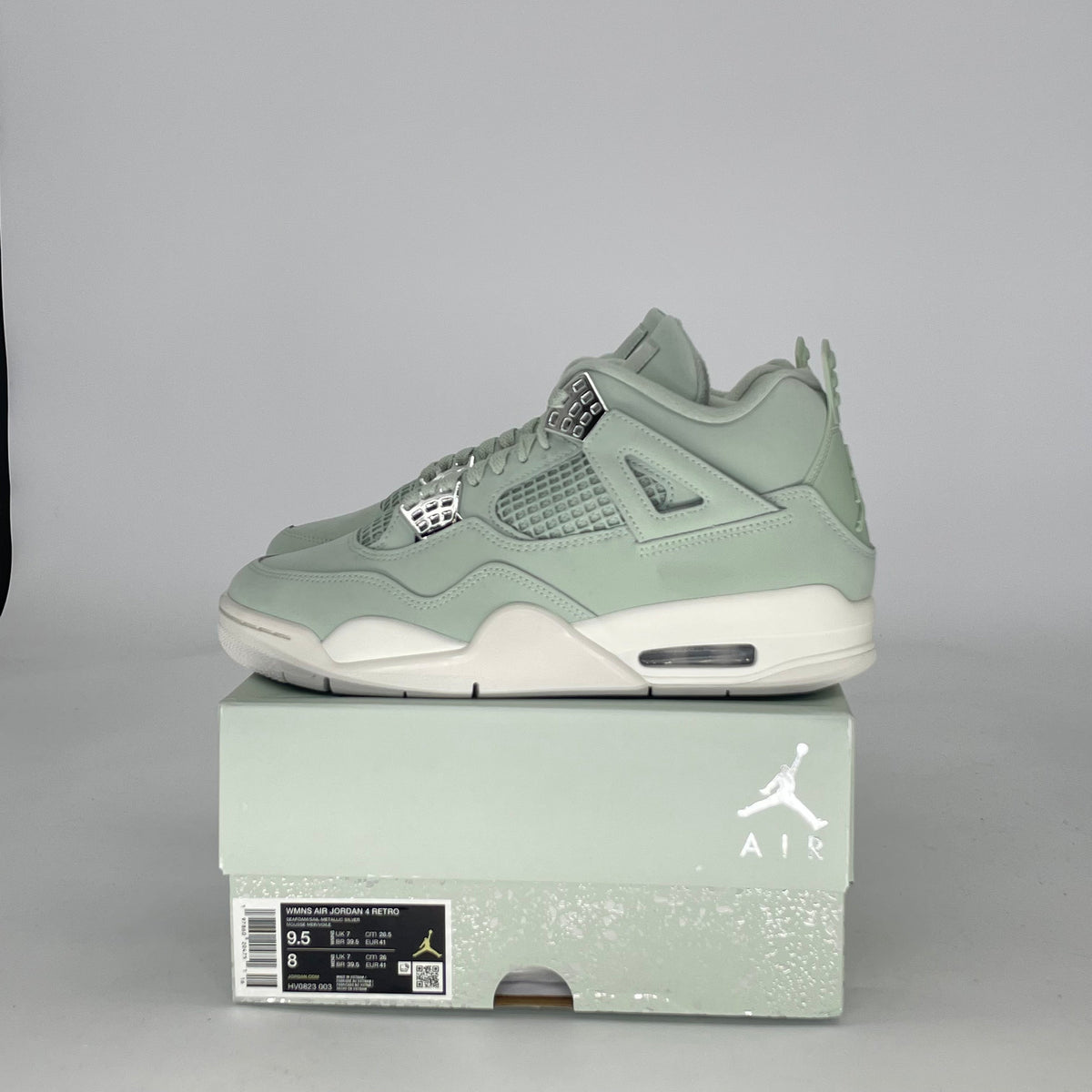 Jordan 4 Retro Seafoam Sail (Women's)