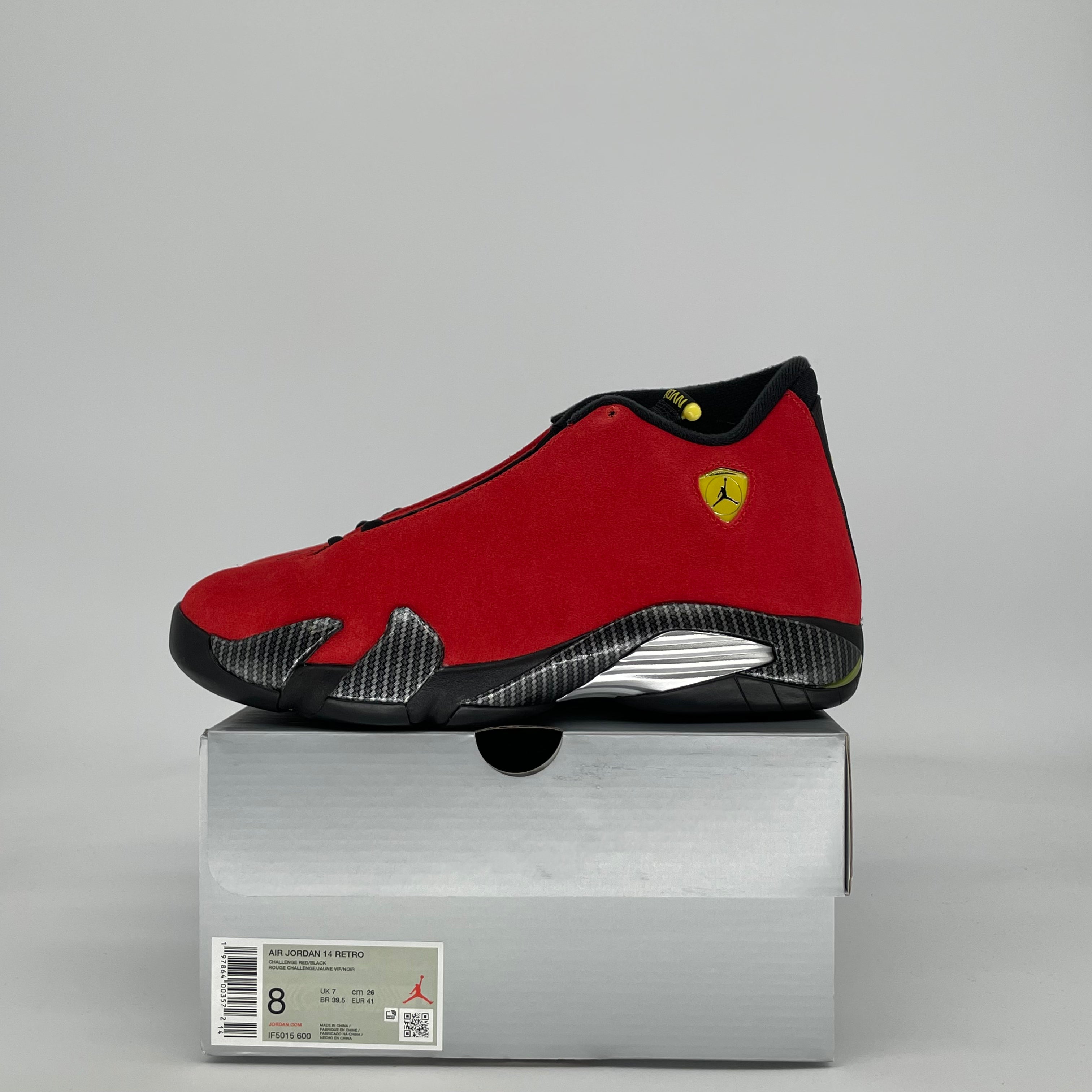 AIR JORDAN 14 FERRARI IF5015-600 SIZE 8/9.5W