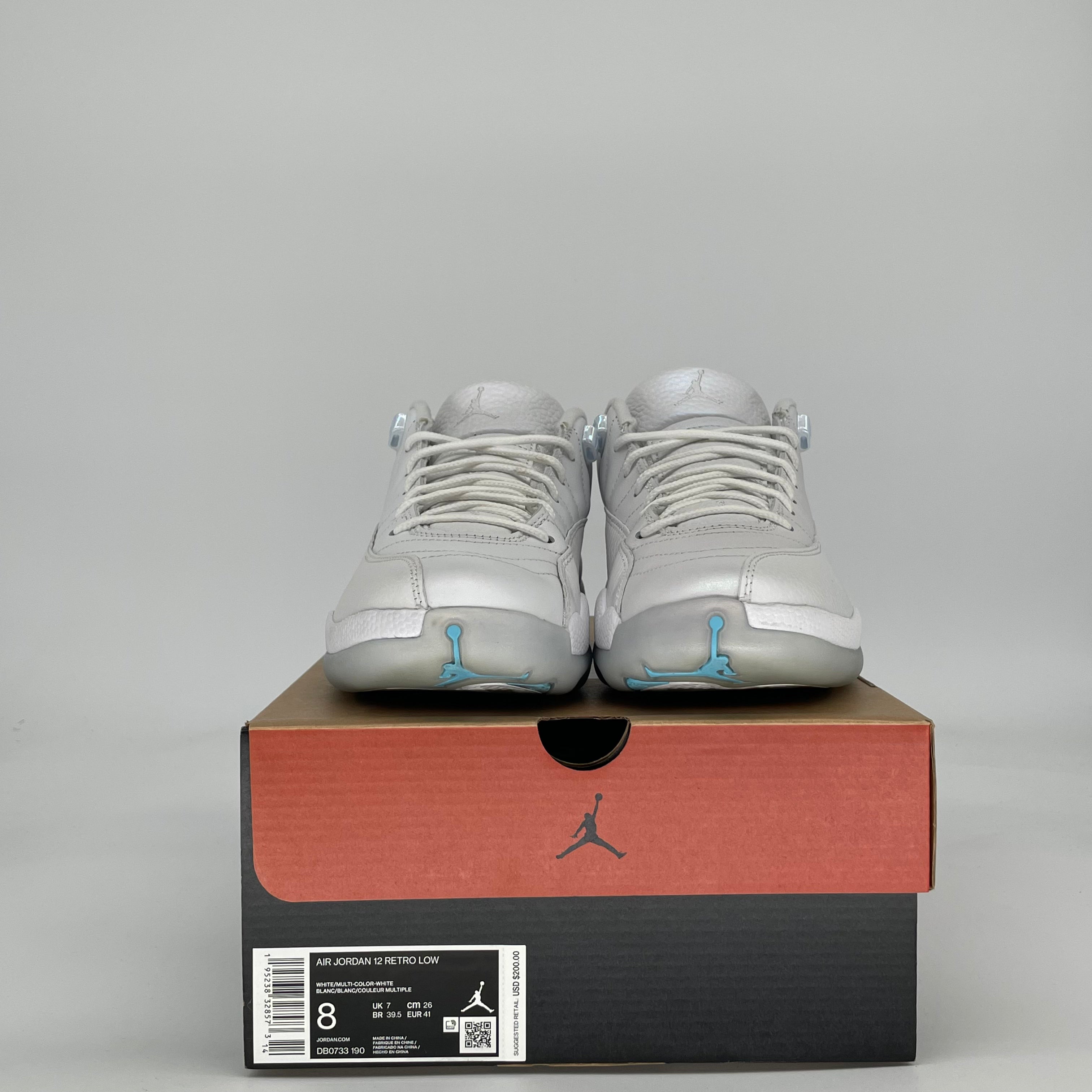 AIR JORDAN 12 LOW EASTER DB0733-190 SIZE 8/9.5W