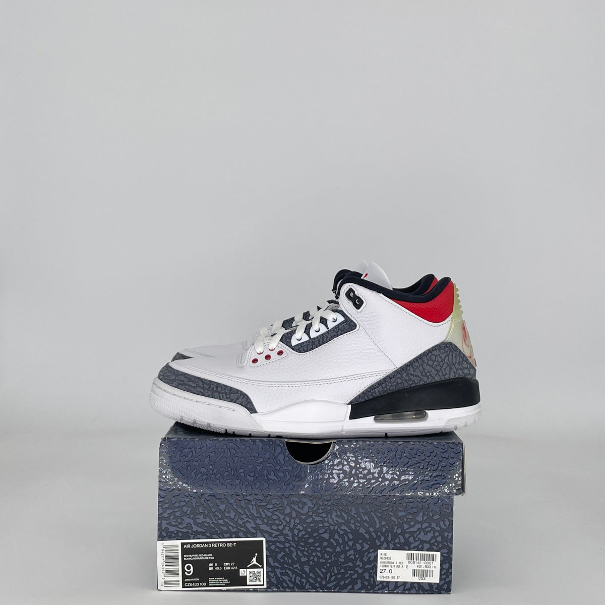 Jordan 3 Retro SE-T CO.JP Fire Red Denim