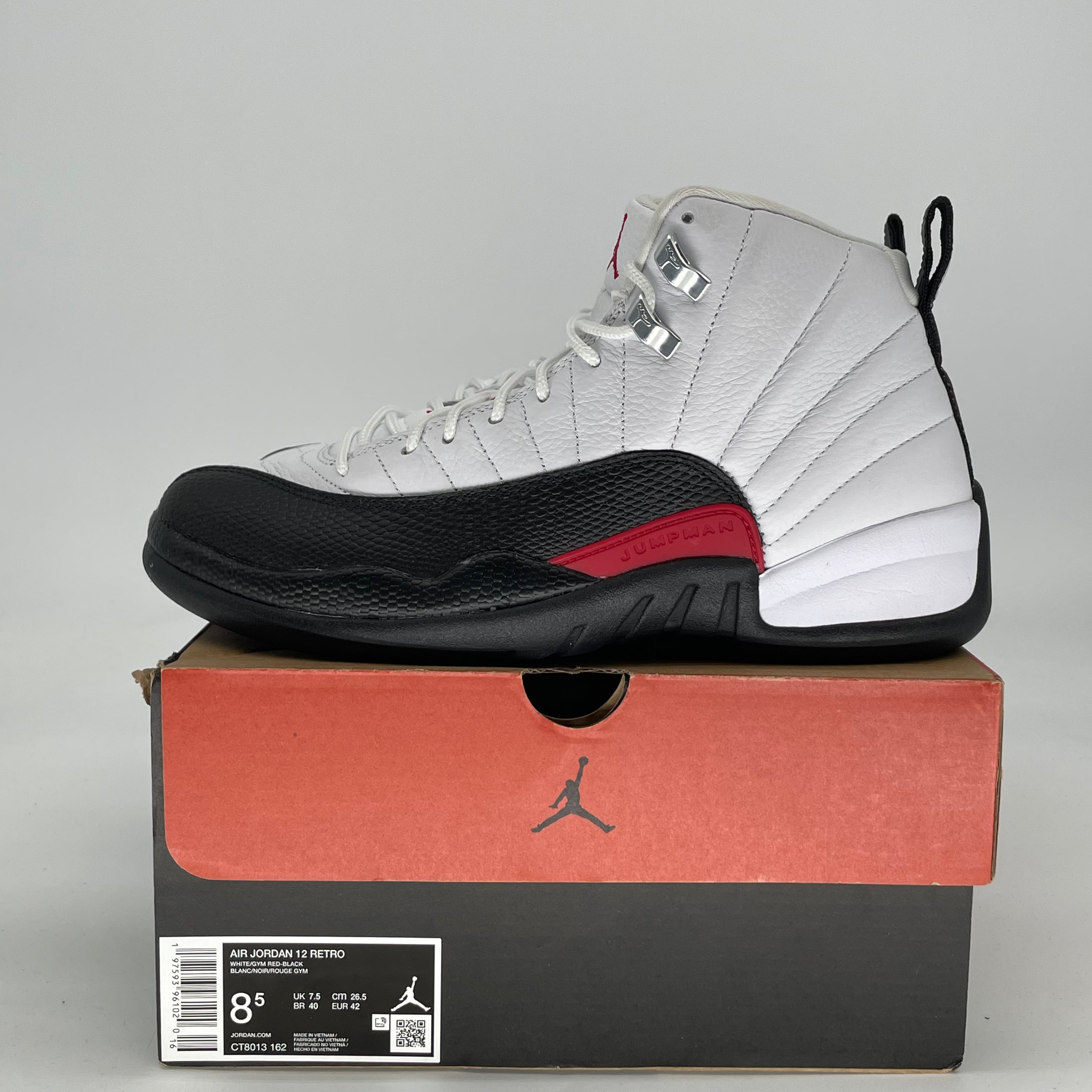AIR JORDAN 12 TAXI FLIP CT8013-162 SIZE 8.5/10W