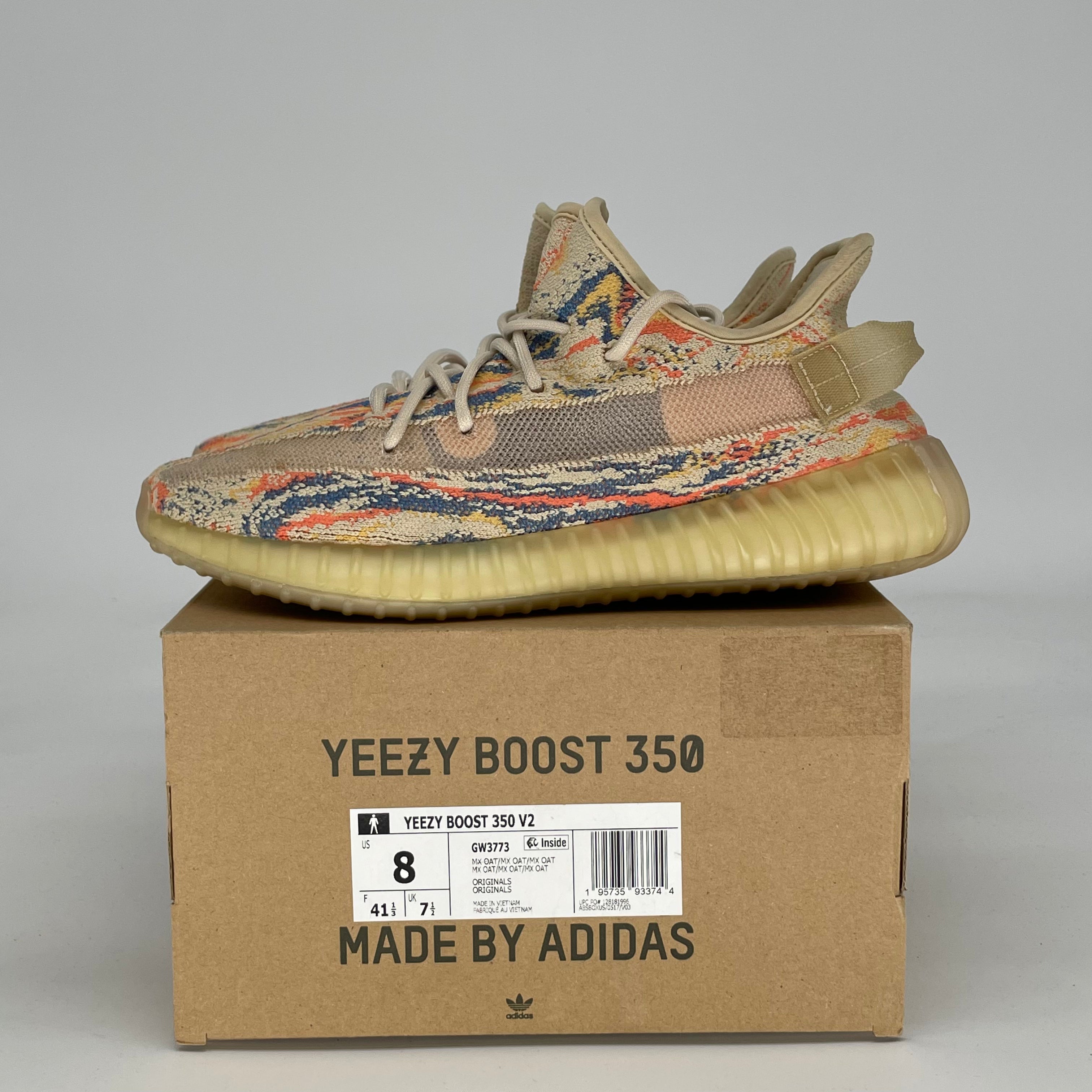 ADIDAS YEEZY 350 V2 MX OAT GW3773 SIZE 8/9.5W