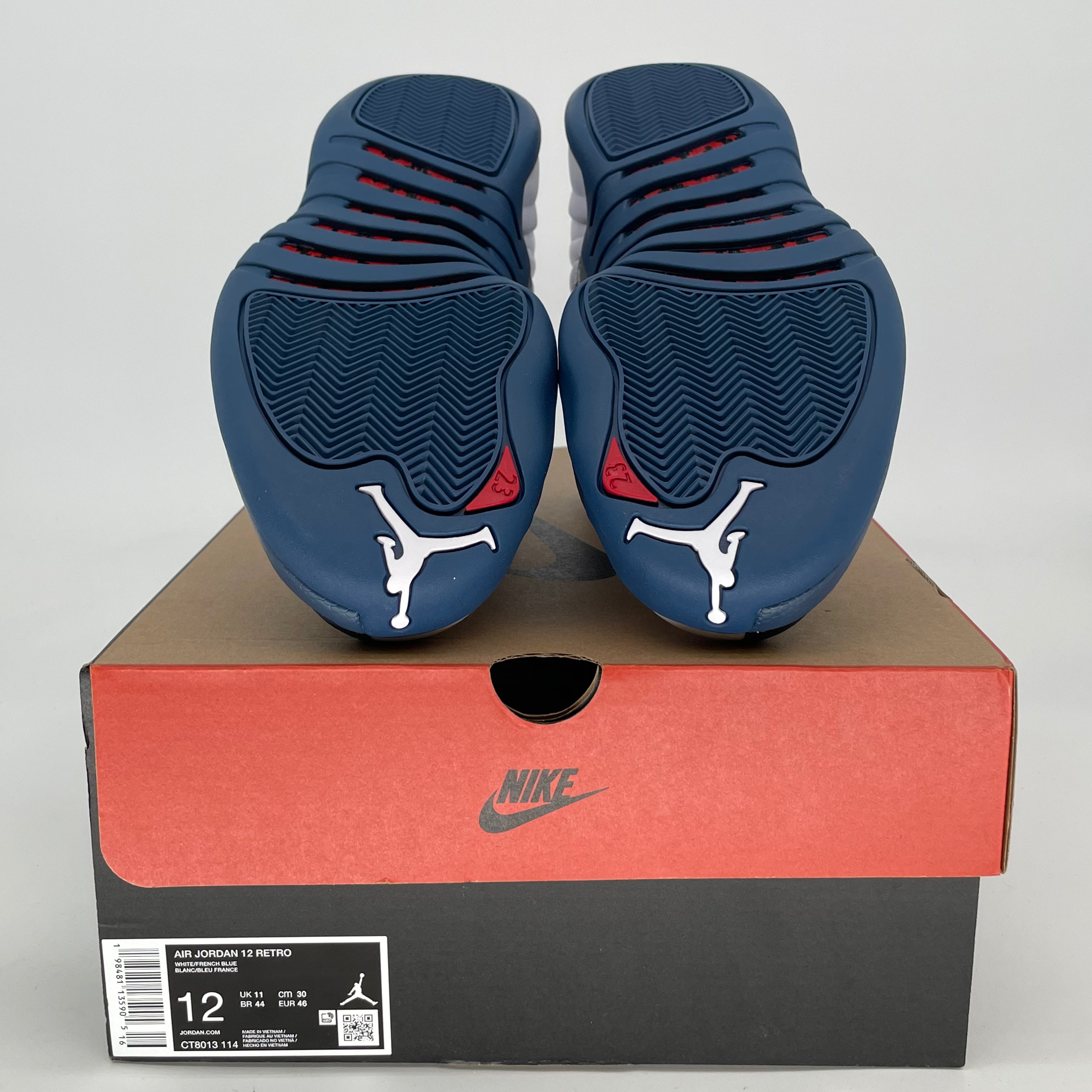 AIR JORDAN 12 FRENCH BLUE CT8013-114 SIZE 12/13.5W