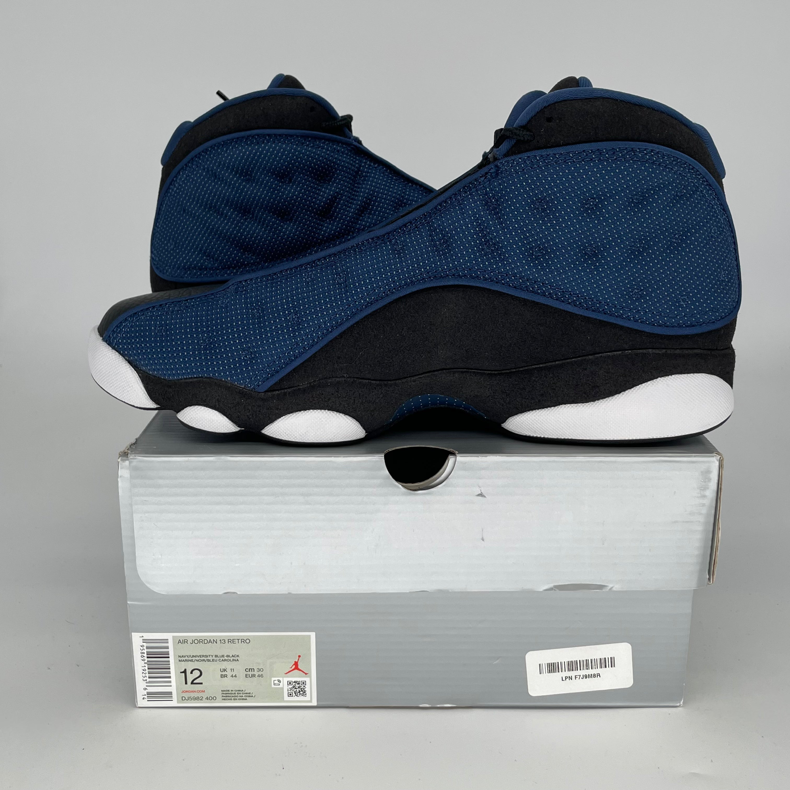 AIR JORDAN 13 BRAVE BLUE SIZE 12 DJ5982-400