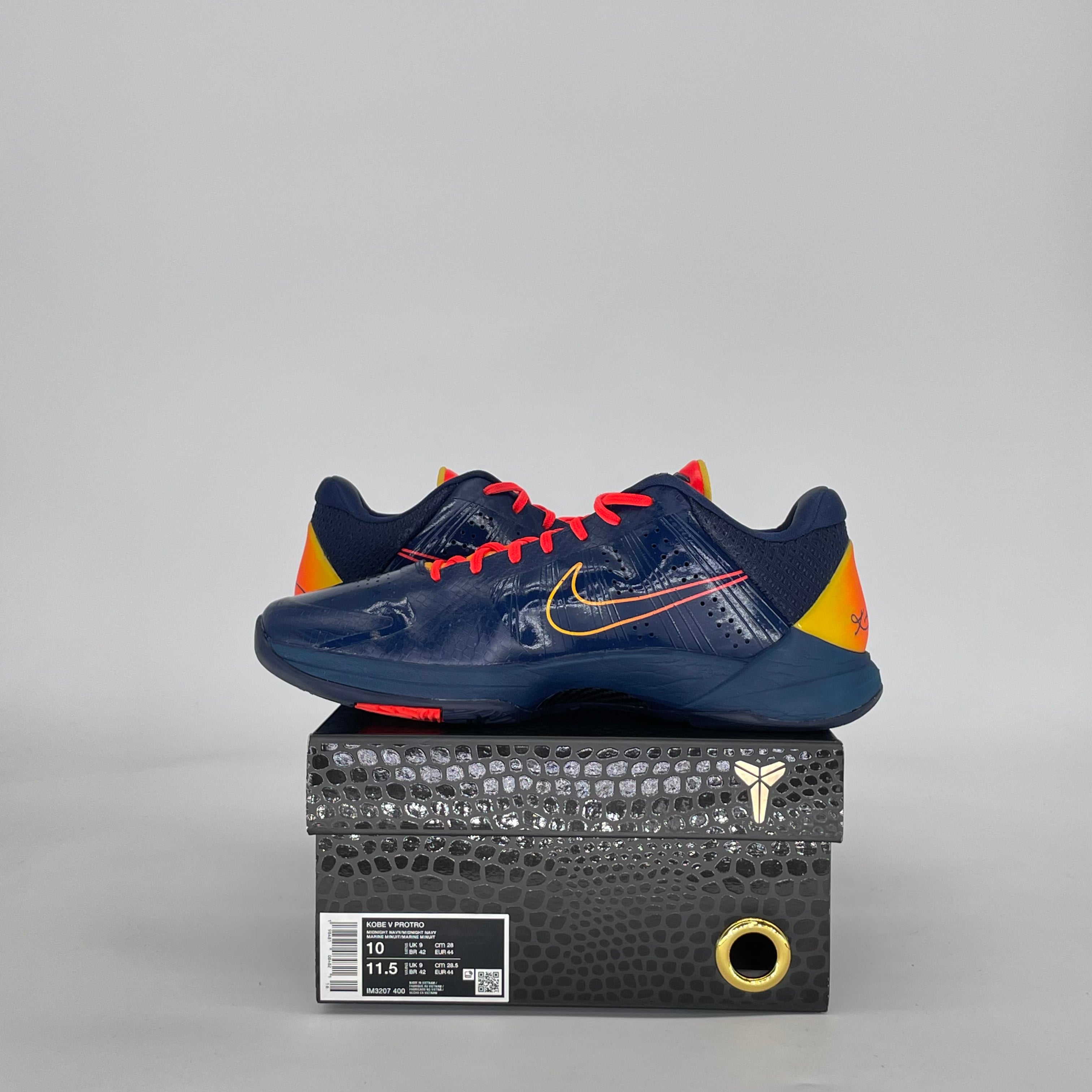NIKE KOBE 5 PROTRO CAITLIN CLARK INDIANA FEVER IM3207-400 SIZE 10/11.5W