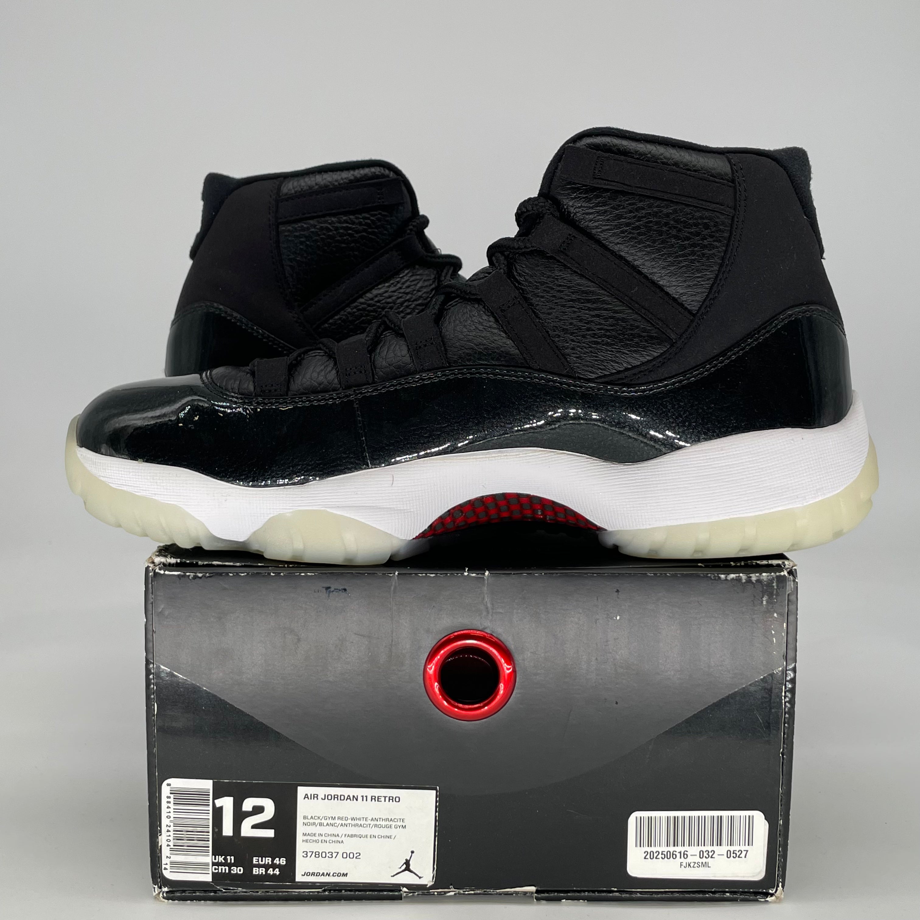 AIR JORDAN 11 72-10 378037-002 SIZE 12/13.5W