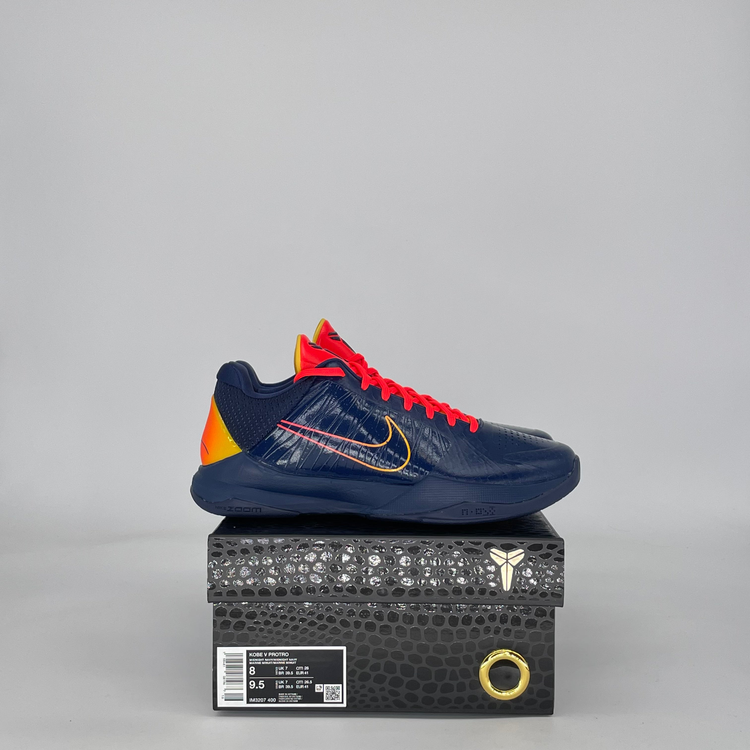 NIKE KOBE 5 PROTRO CAITLIN CLARK INDIANA FEVER IM3207-400 SIZE 8/9.5W