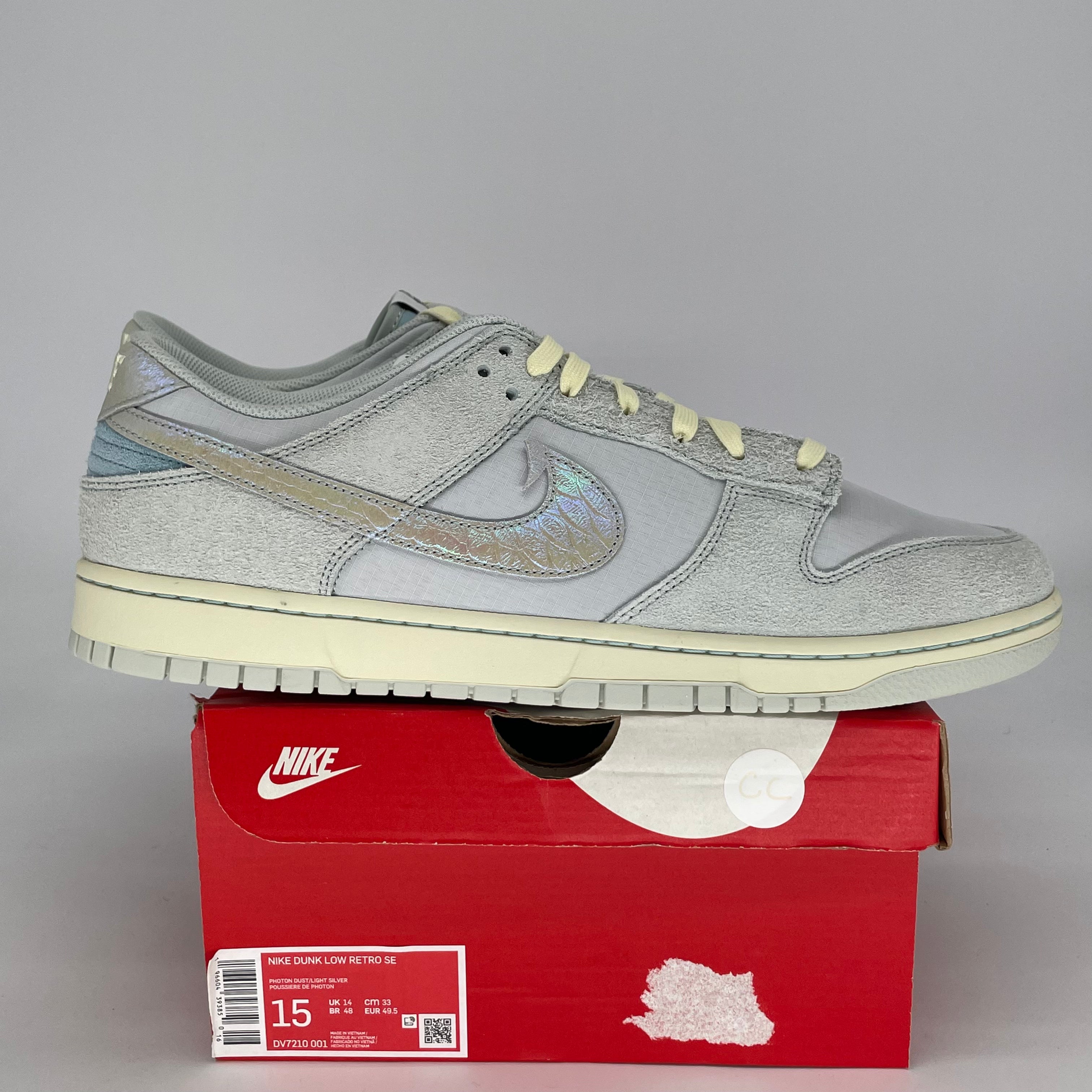 NIKE DUNK LOW GONE FISHING CHINOOK SALMON DV7210-001 SIZE 15/16.5W