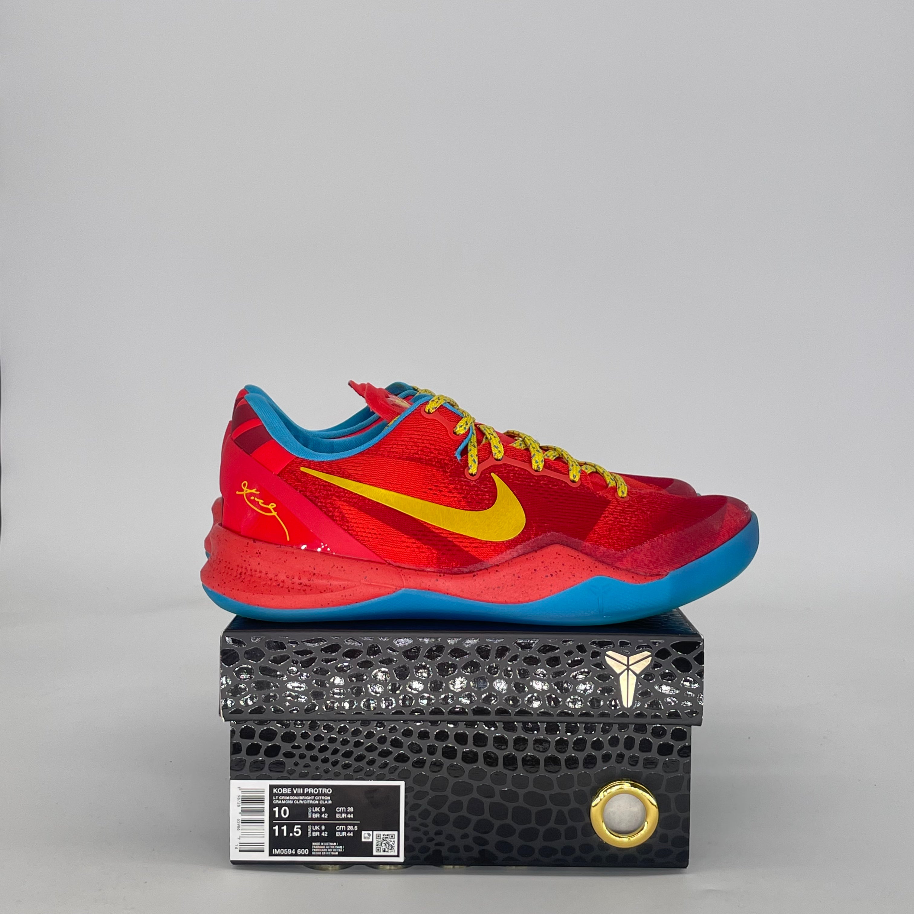 NIKE KOBE 8 PROTRO YEAR OF THE HORSE IM0594-600 SIZE 10/11.5W