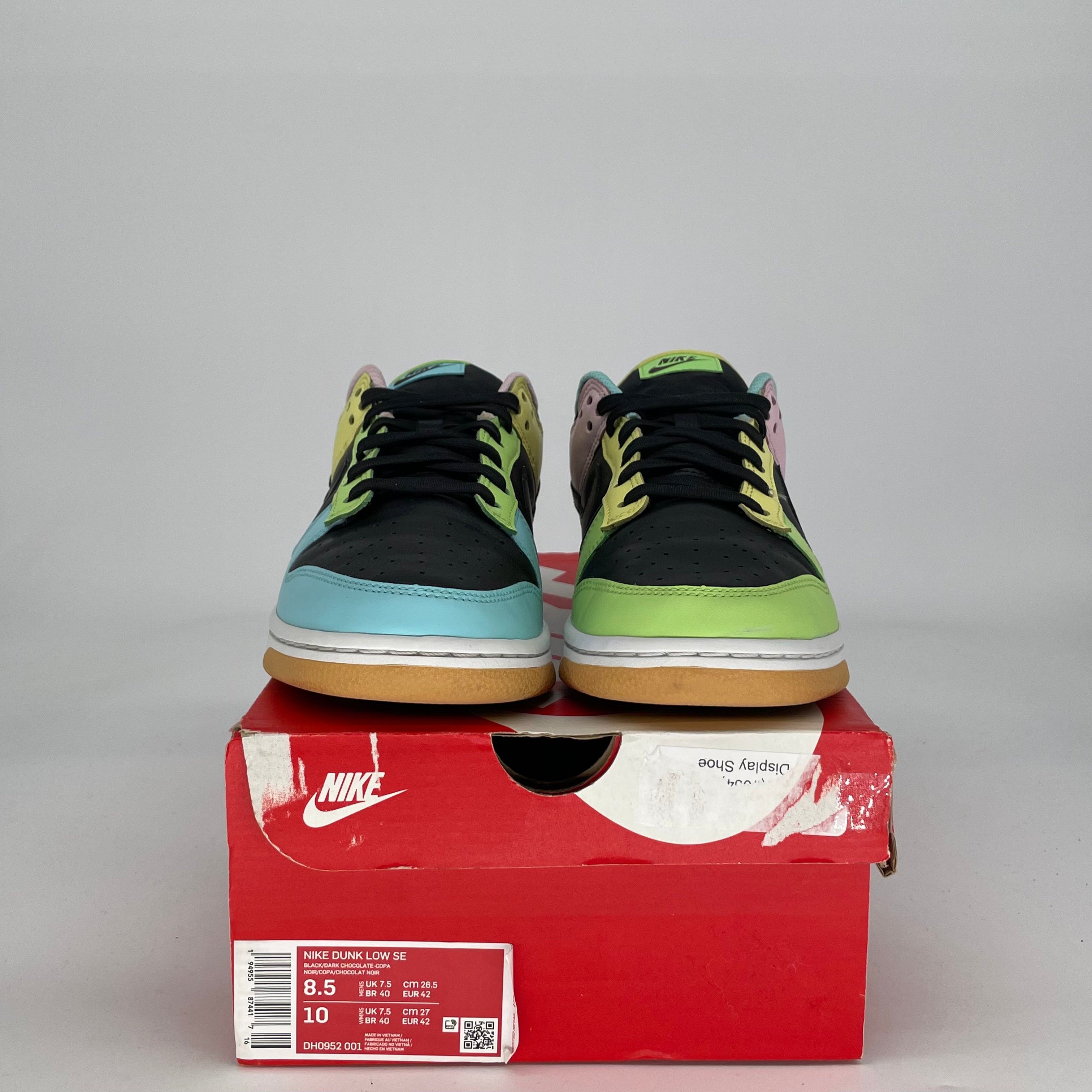NIKE DUNK LOW FREE 99 BLACK DH0952-001 SIZE 8.5/10W