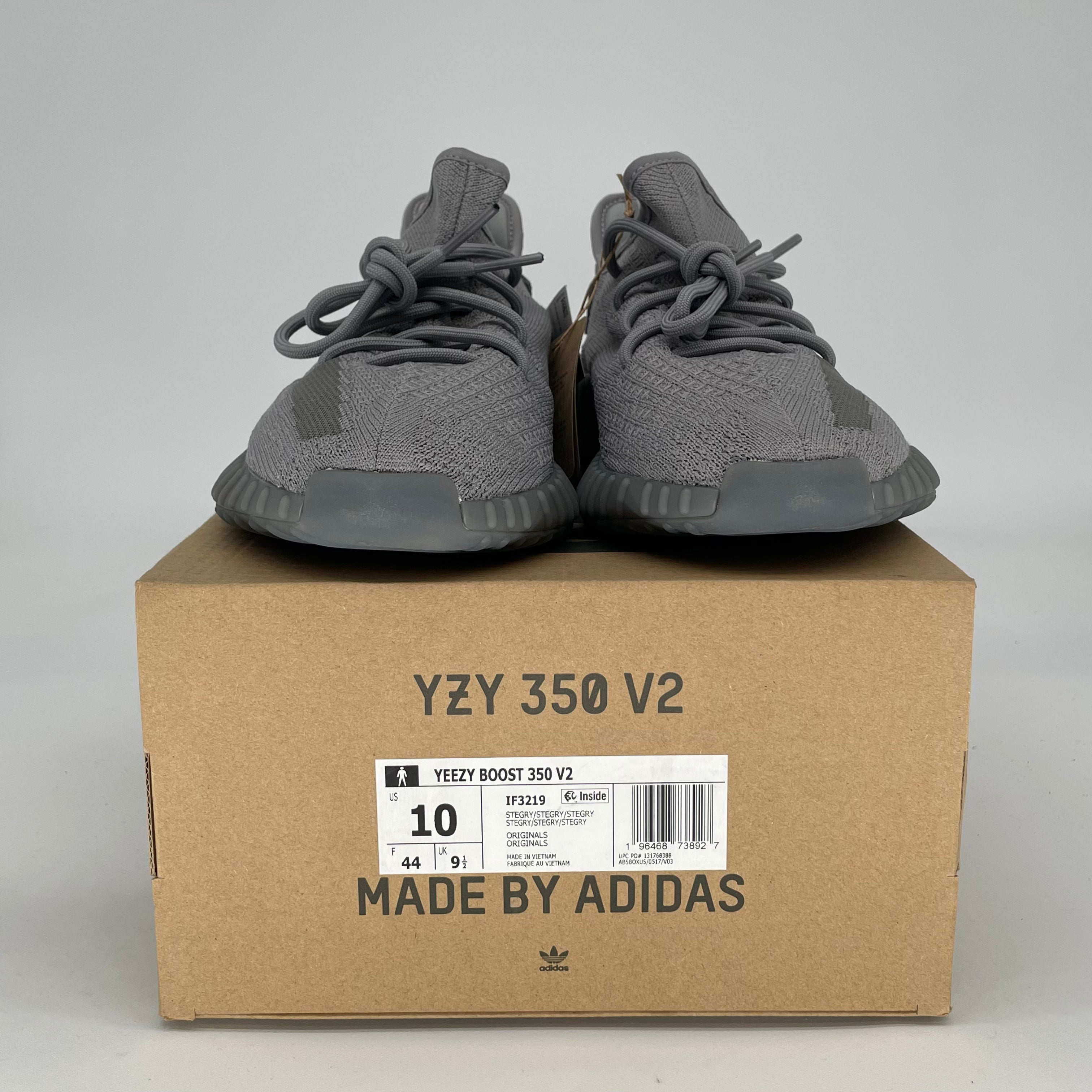 ADIDAS YEEZY 350 V2 STEEL GREY IF3219 SIZE 10/11.5W