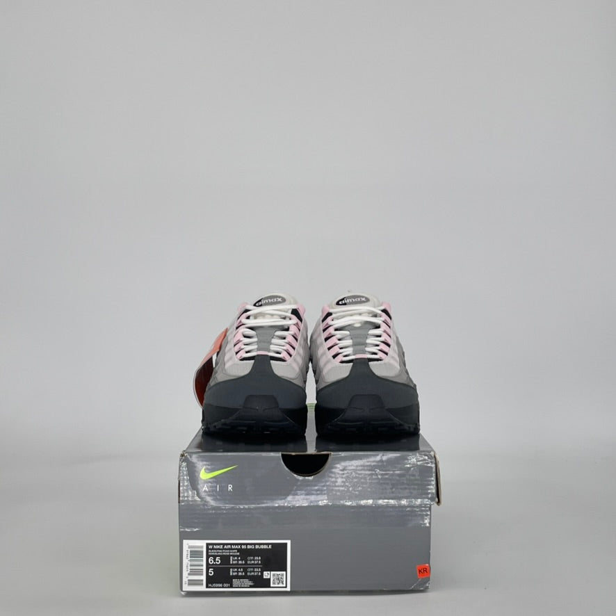 NIKE AIR MAX 95 BIG BUBBLE PINK FOAM HJ5996-001 SIZE 5/6.5W GS