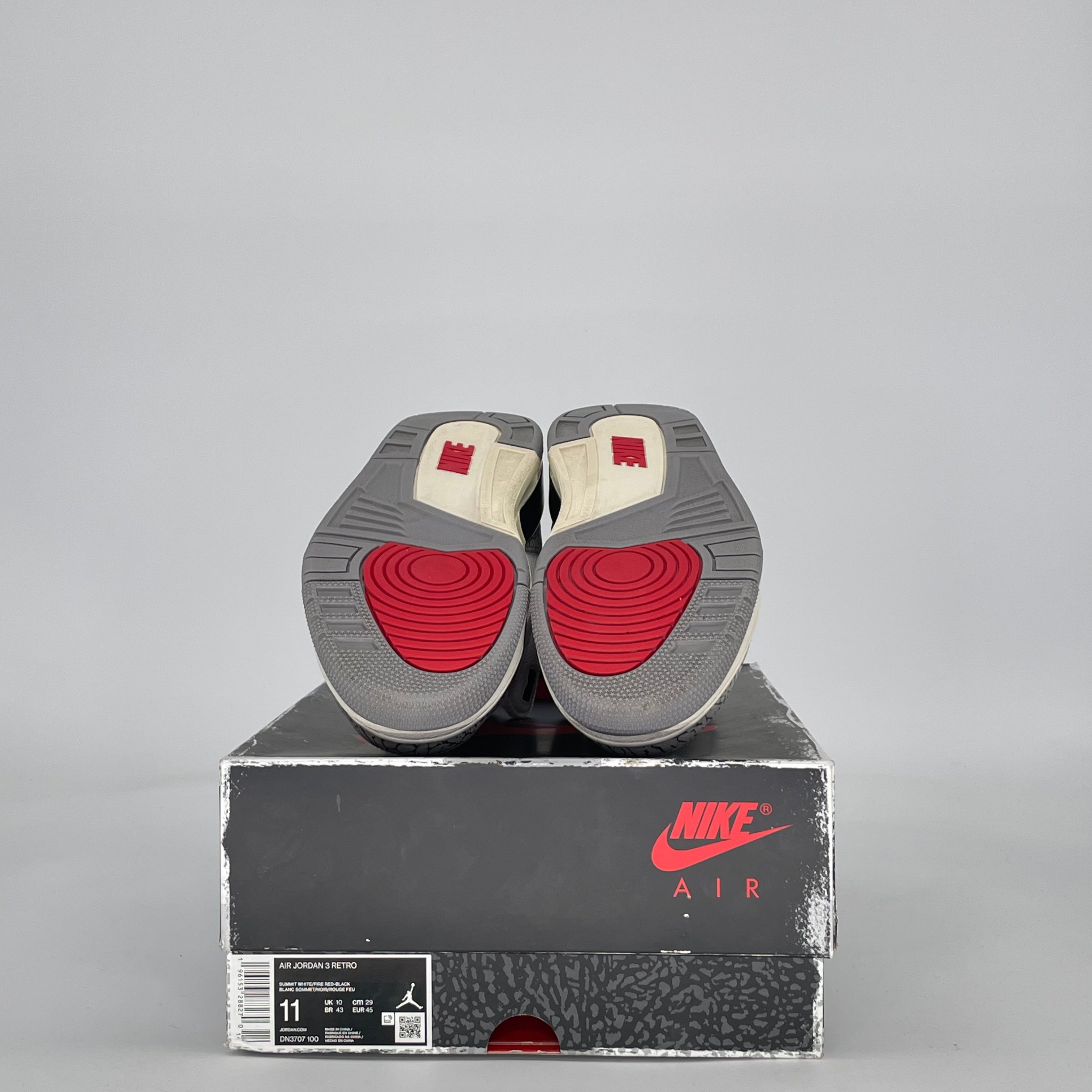 AIR JORDAN 3 WHITE CEMENT REIMAGINED DN3707-100 SIZE 11/12.5W