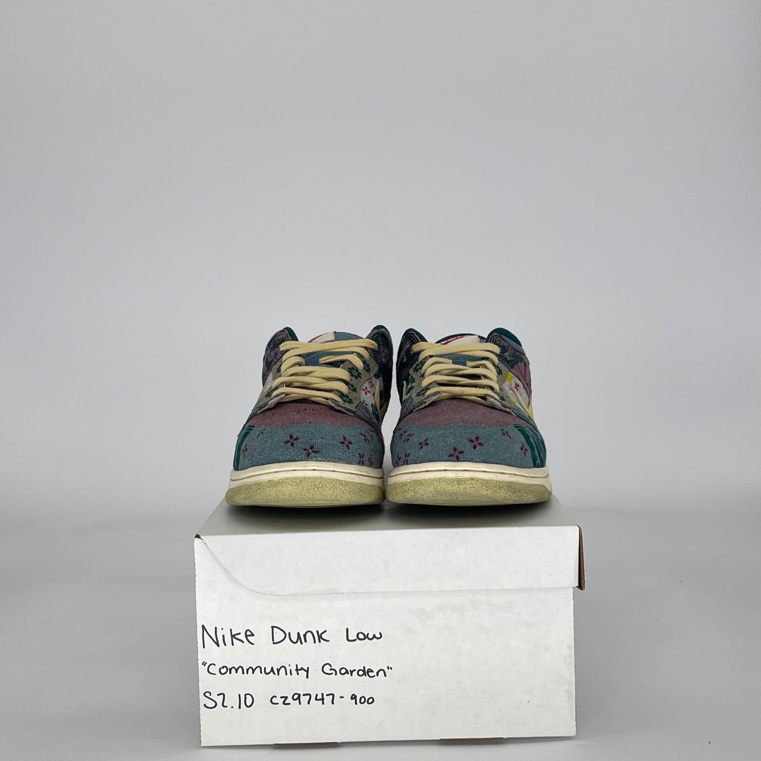 NIKE DUNK LOW COMMUNITY GARDEN CZ9747-900 SIZE 10/11.5W