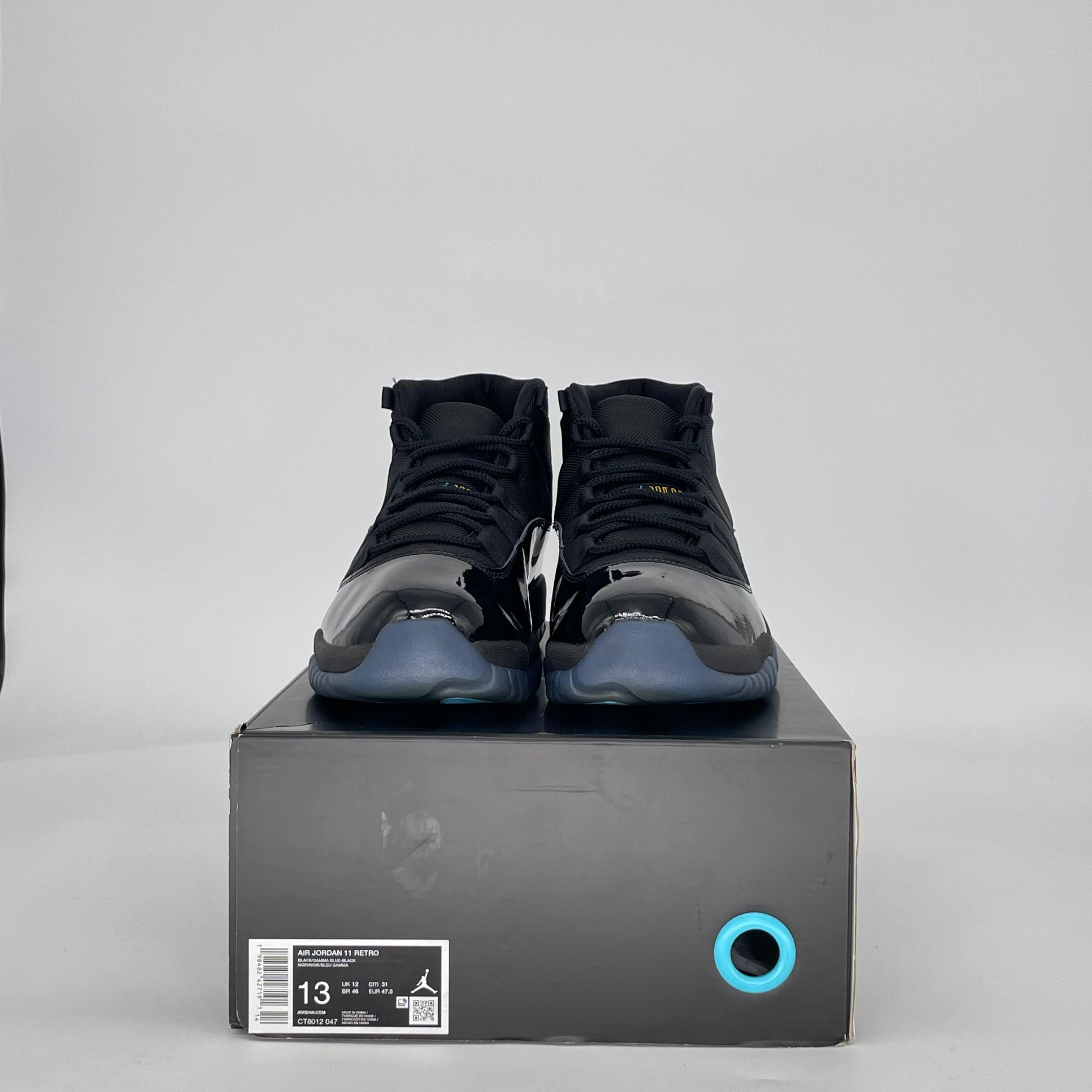 AIR JORDAN 11 GAMMA BLUE CT8012-047 SIZE 13/14.5W