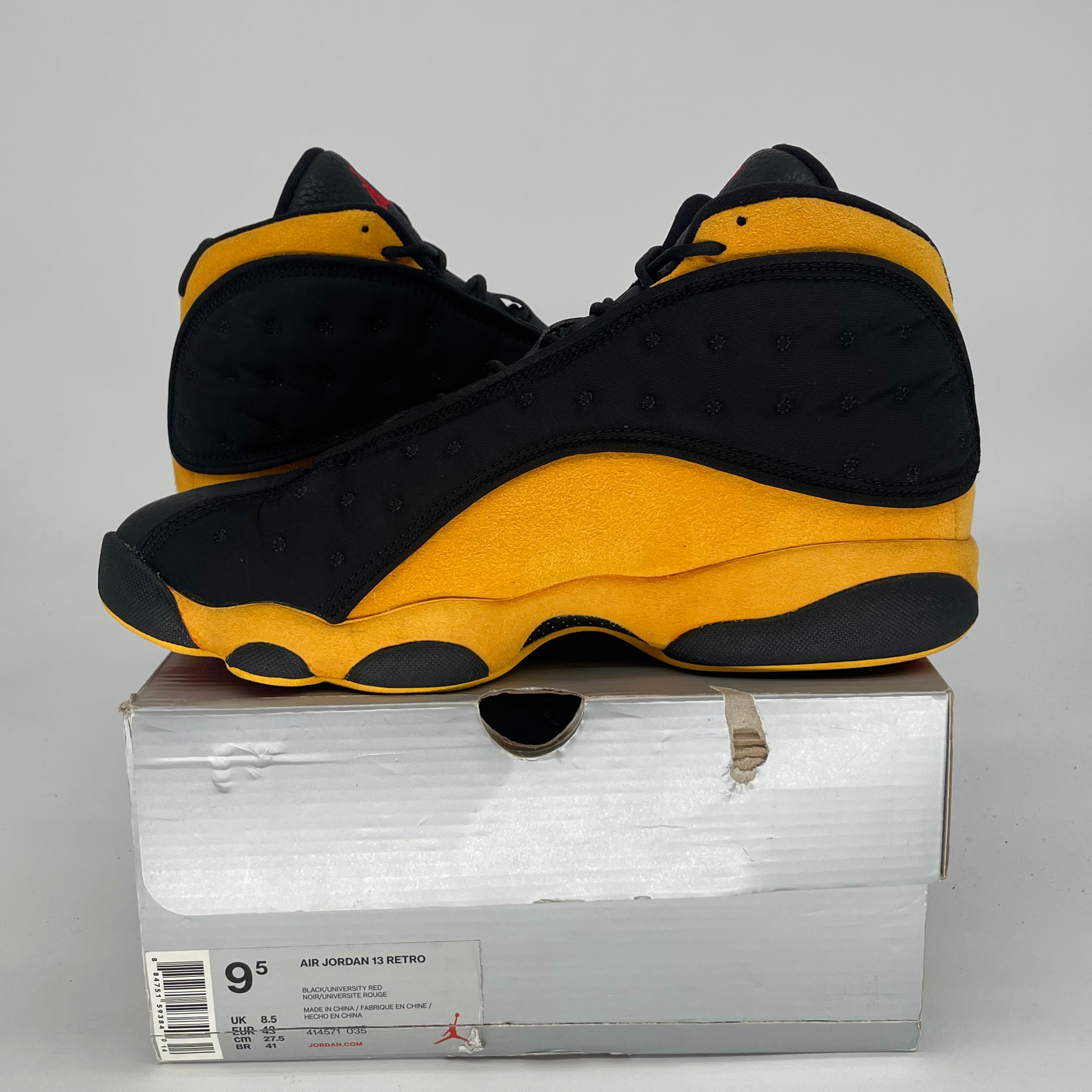 AIR JORDAN 13 CARMELO ANTHONY CLASS OF 2002 414571-035 SIZE 9.5/11W