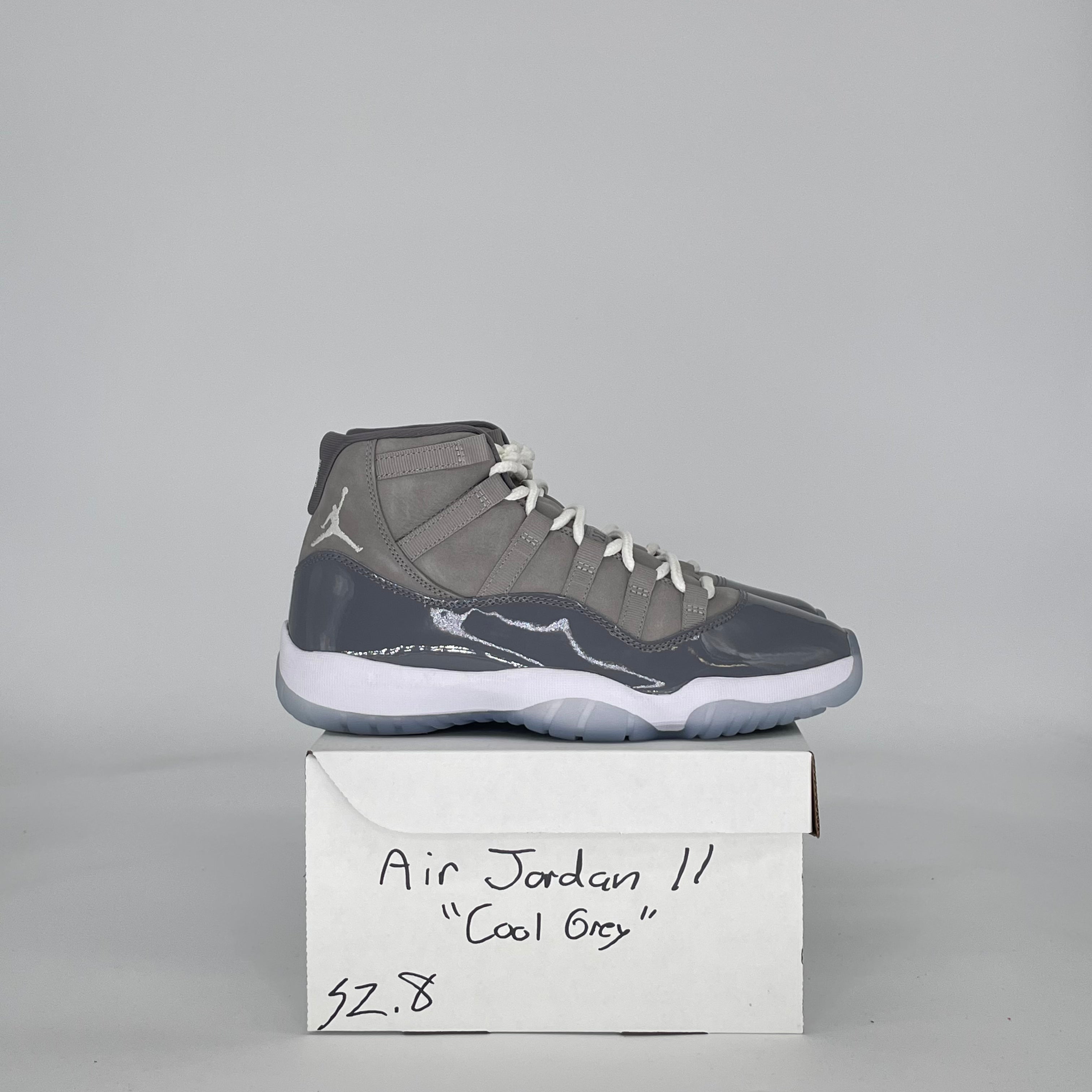 AIR JORDAN 11 COOL GREY (2021) CT8012-005 SIZE 8/9.5W