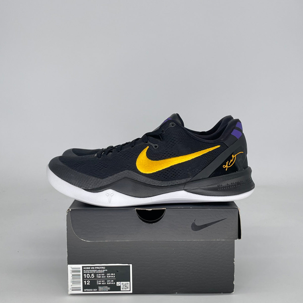 Nike Kobe 8 Protro Lakers Away