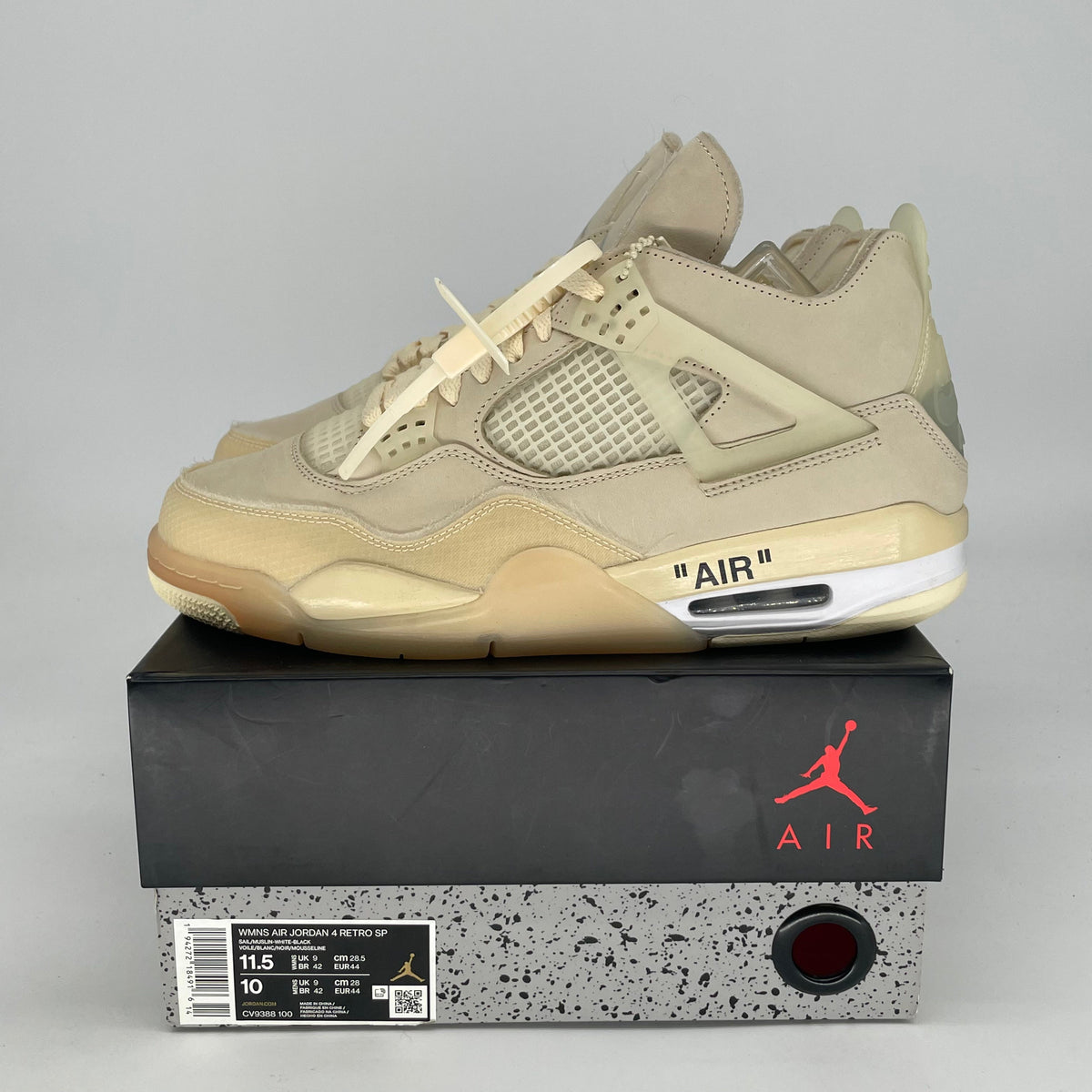 Jordan 4 Retro Off-White Sail (Women's)