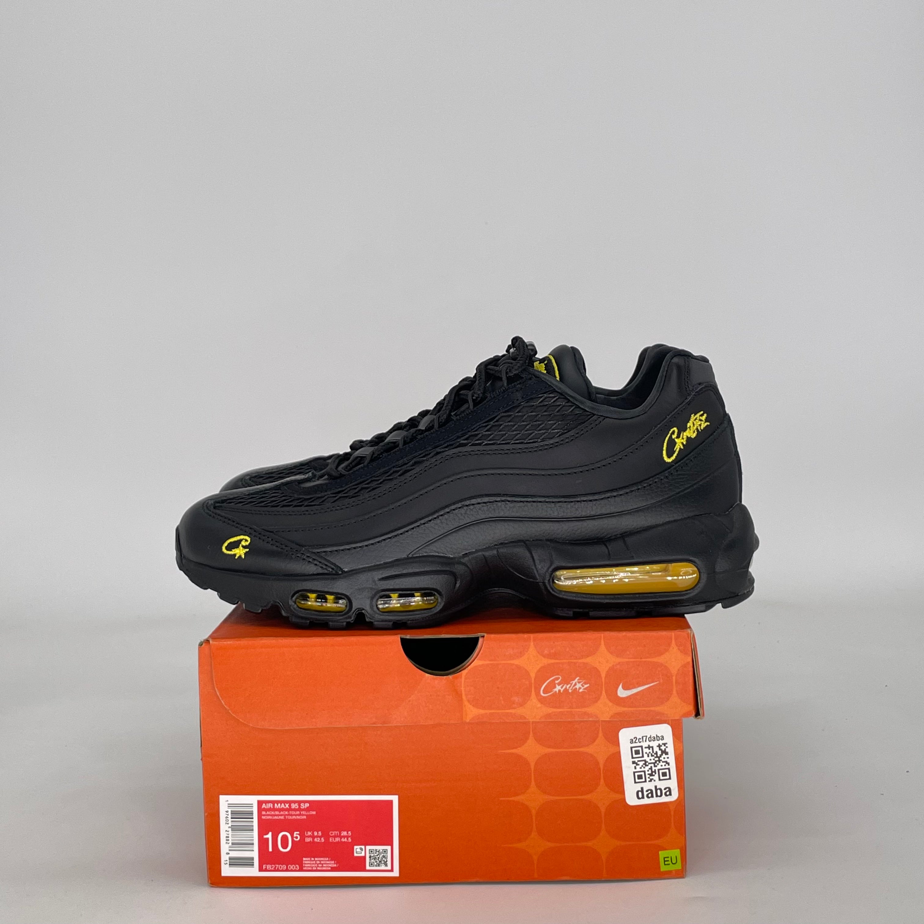 NIKE AIR MAX 95 CORTEIZ HONEY BLACK FB2709-003 SIZE 10.5/12W