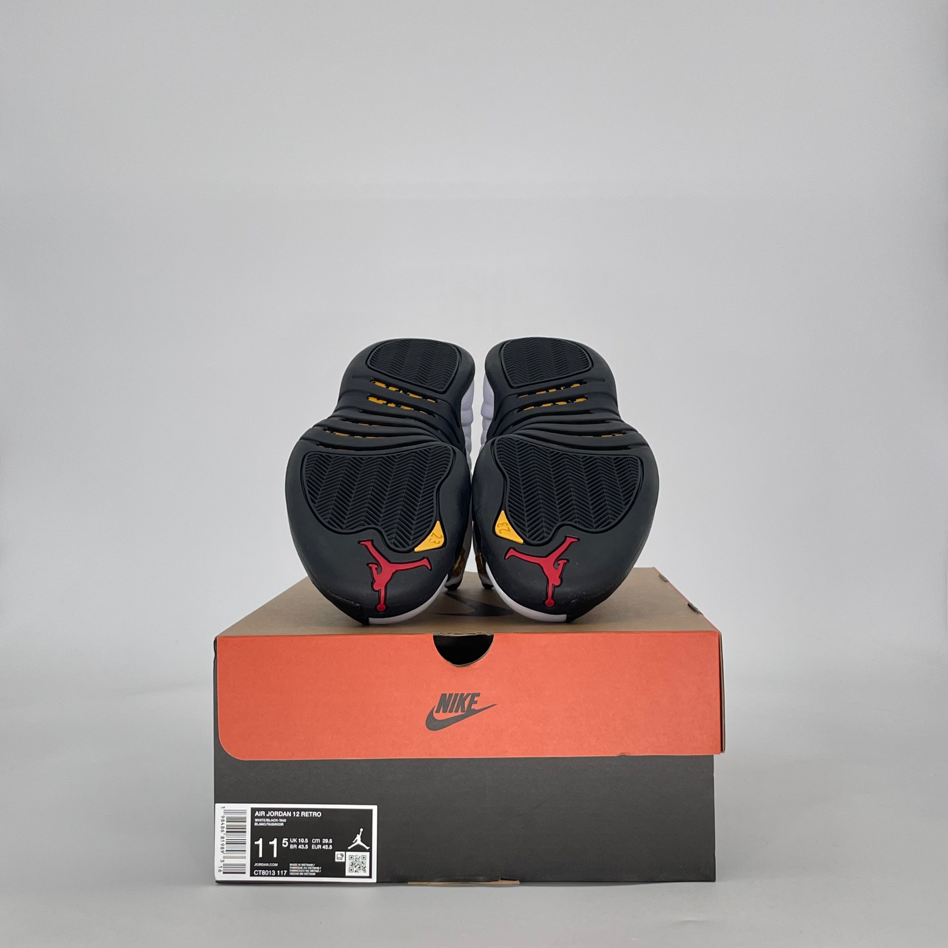 AIR JORDAN 12 TAXI CT8013-117 SIZE 11.5/13W