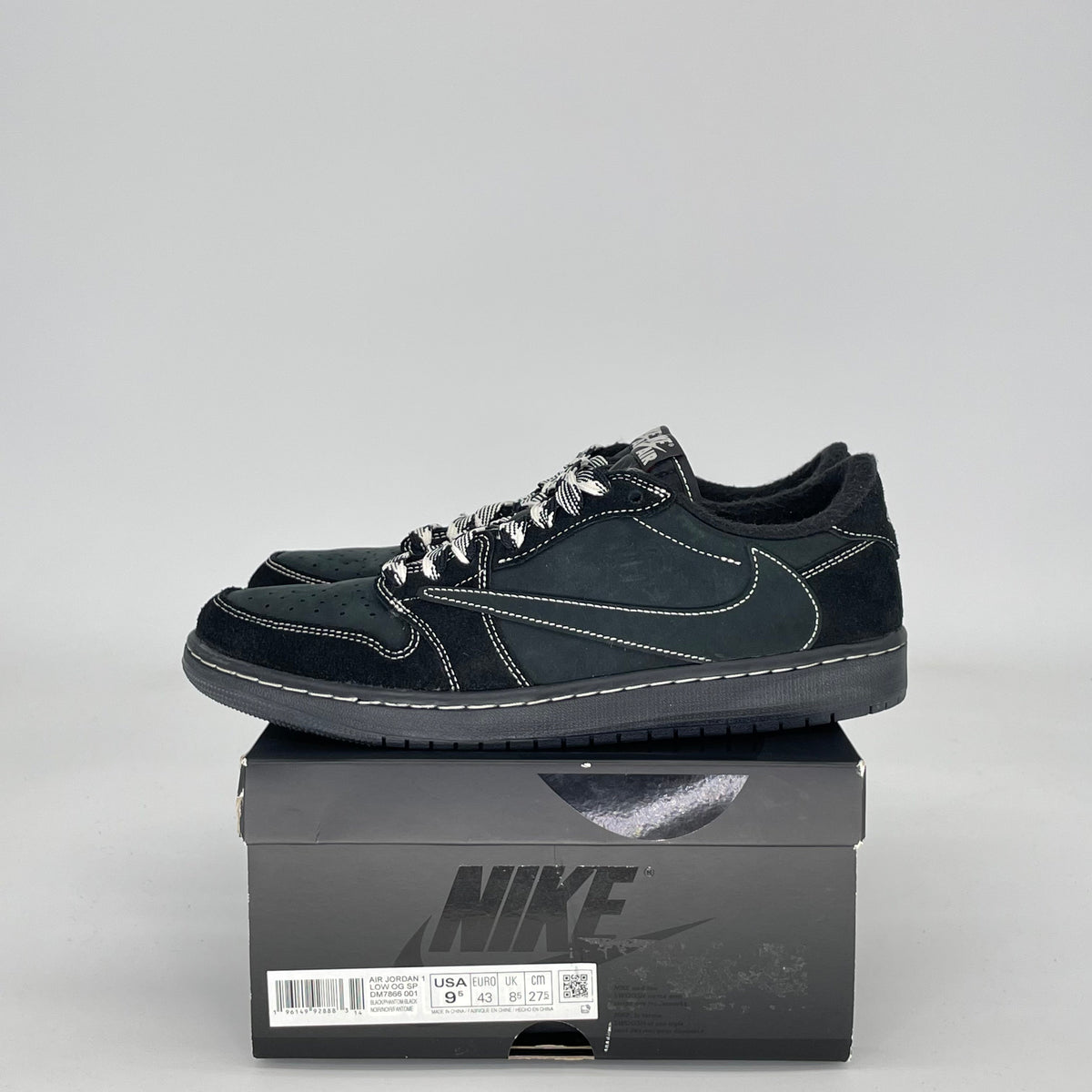 Jordan 1 Retro Low OG SP Travis Scott Black Phantom