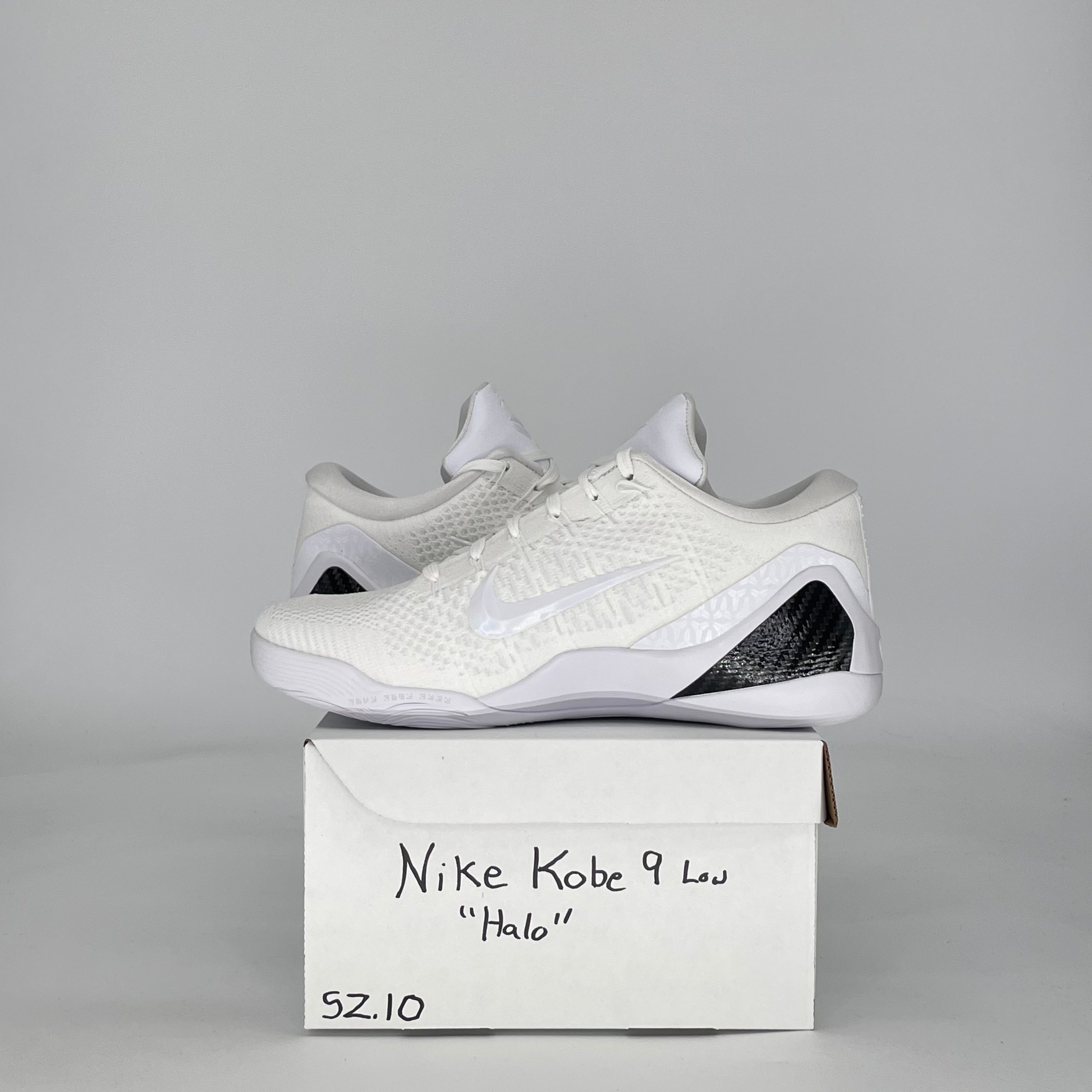NIKE KOBE 9 ELITE LOW PROTRO HALO FZ7334-100 SIZE 10/11.5W
