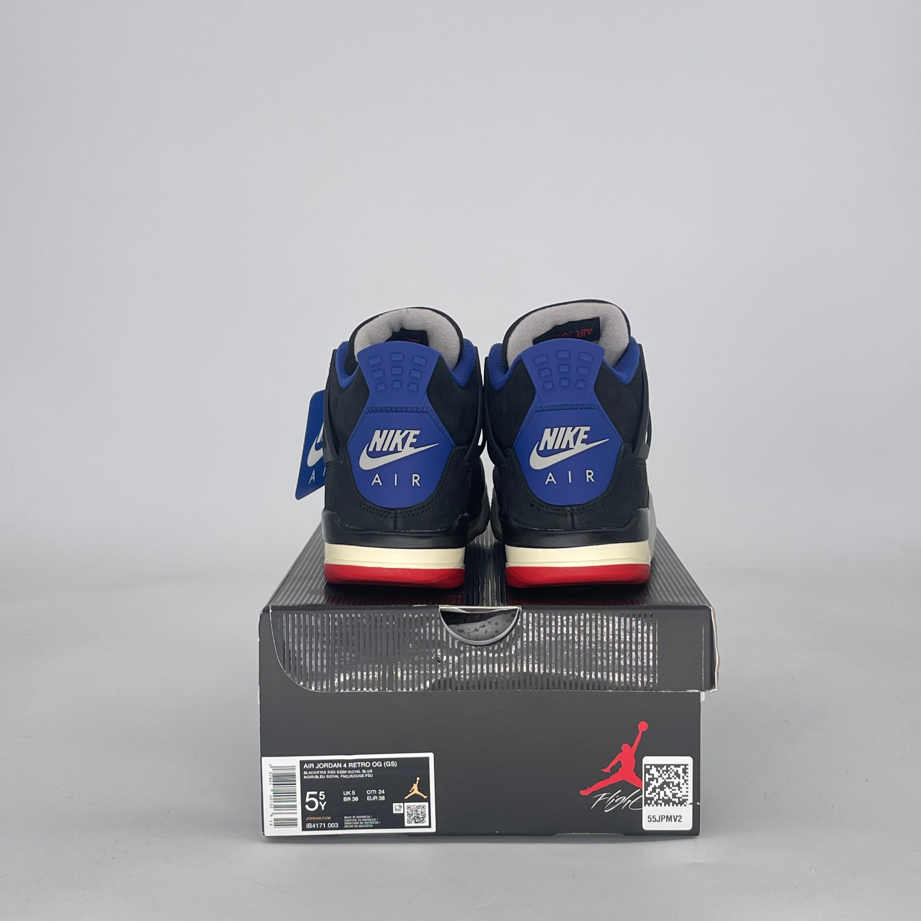 AIR JORDAN 4 RARE AIR IB4171-003 SIZE 5.5/7W GS