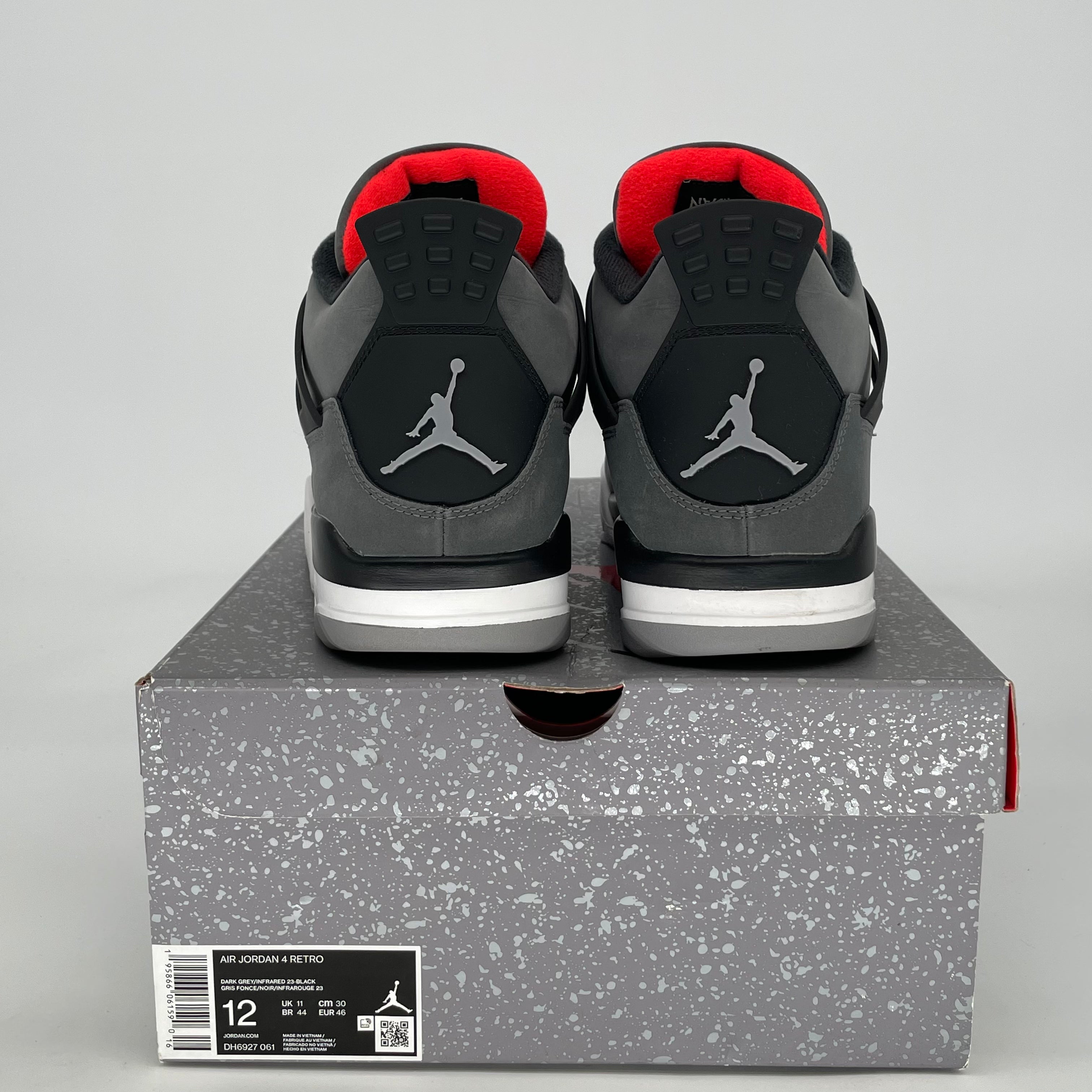 AIR JORDAN 4 INFRARED DH6927-061 SIZE 12/13.5W
