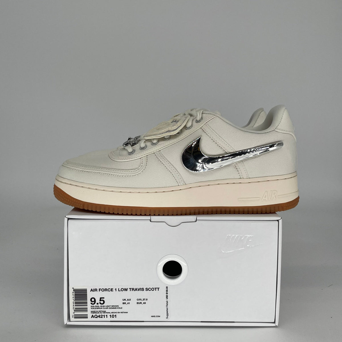 Nike Air Force 1 Low Travis Scott Sail