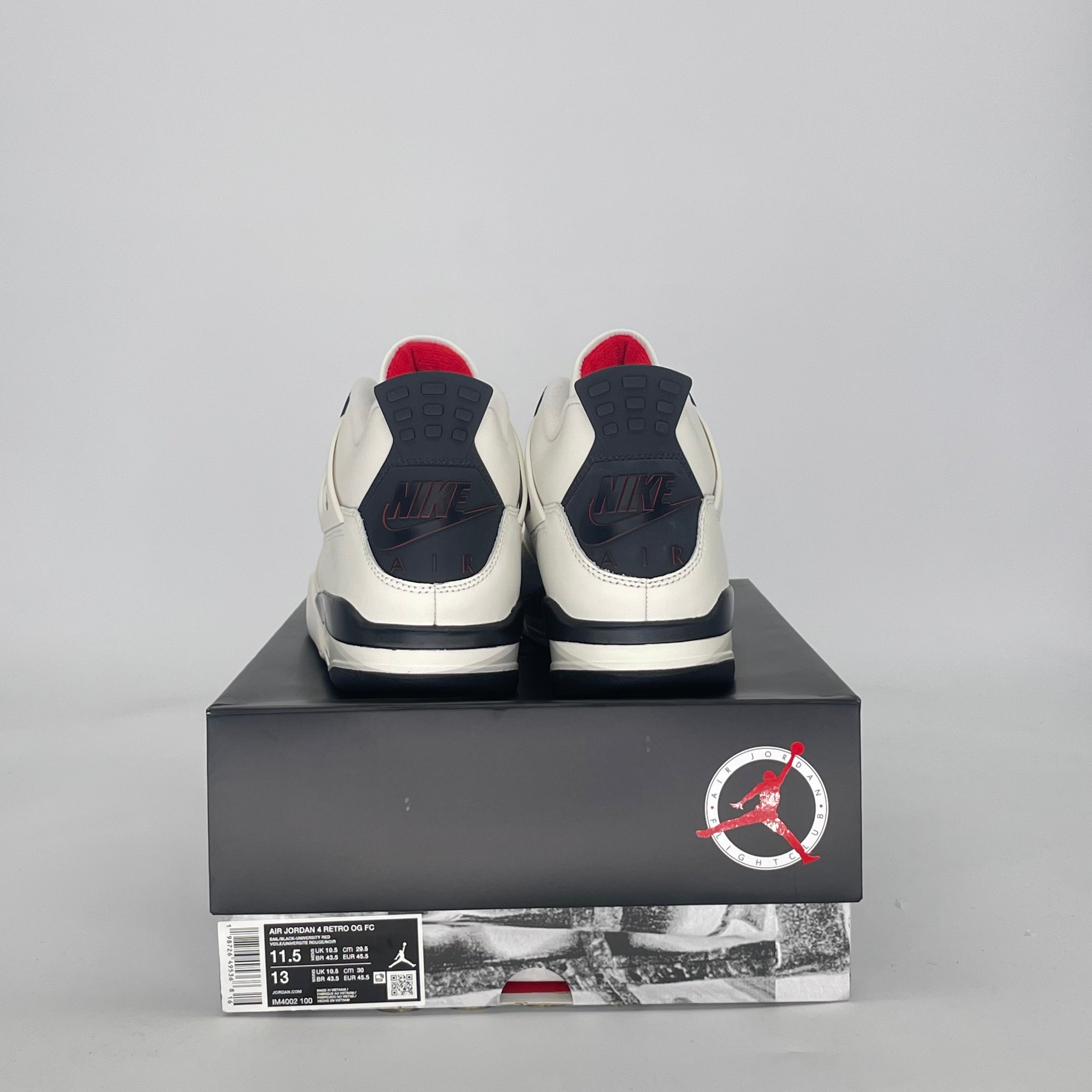 AIR JORDAN 4 FLIGHT CLUB IM4002-100 SIZE 11.5/13W